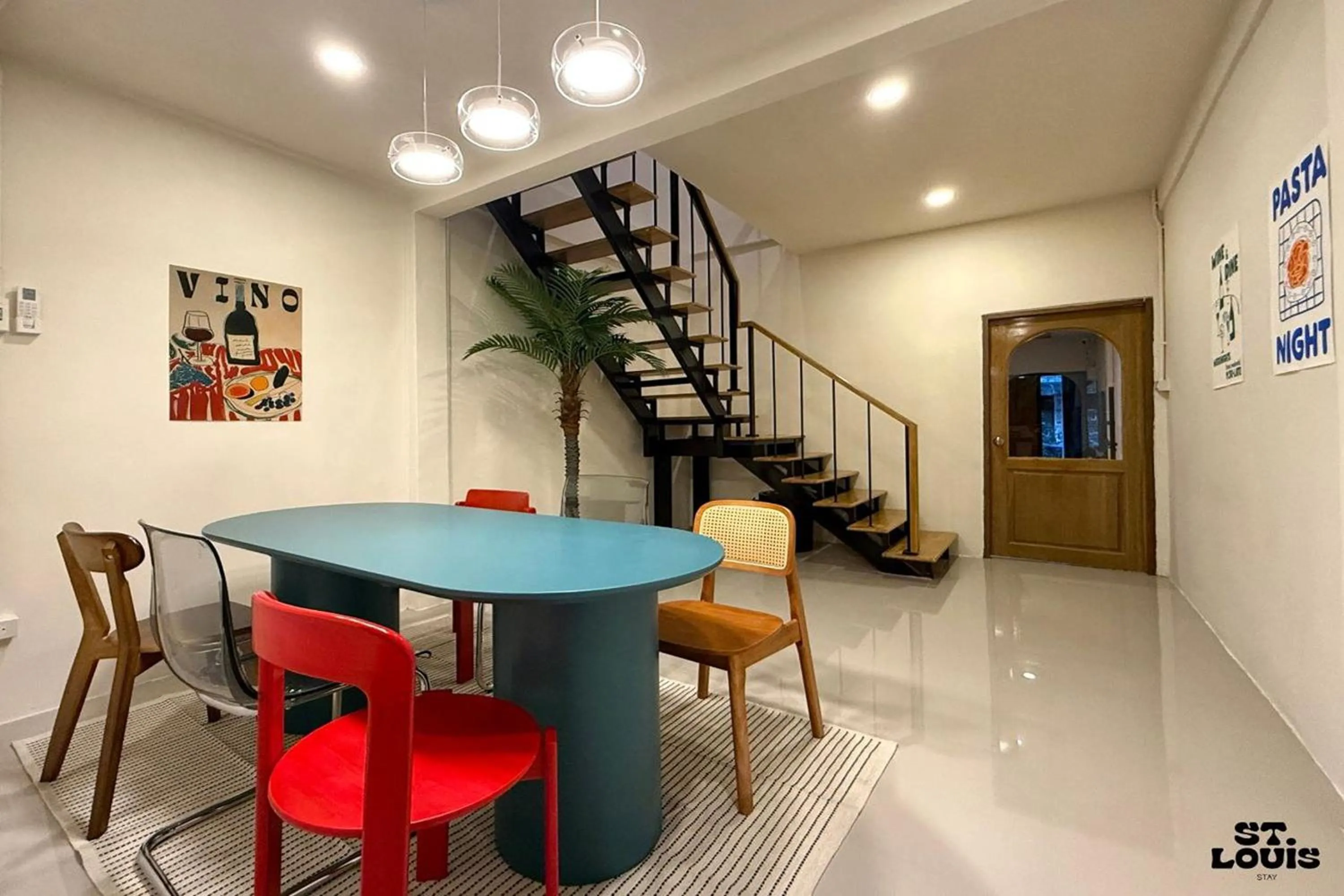 Lobby or reception in Saint Louis Stay