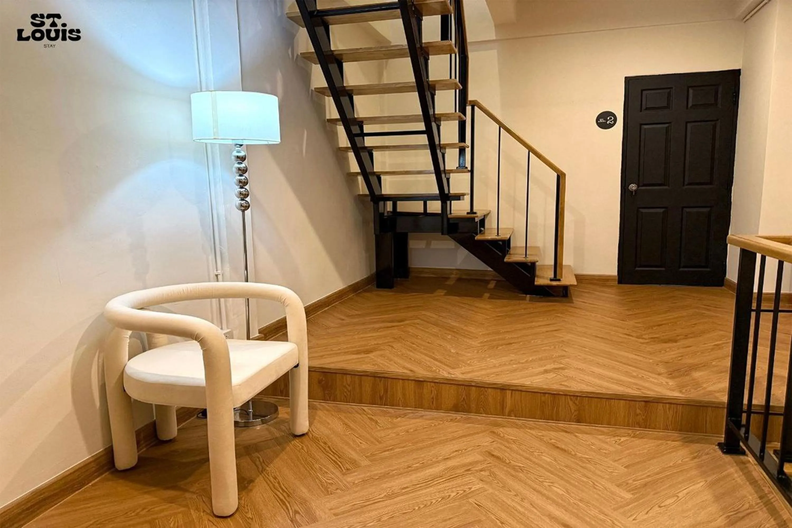 Lobby or reception in Saint Louis Stay