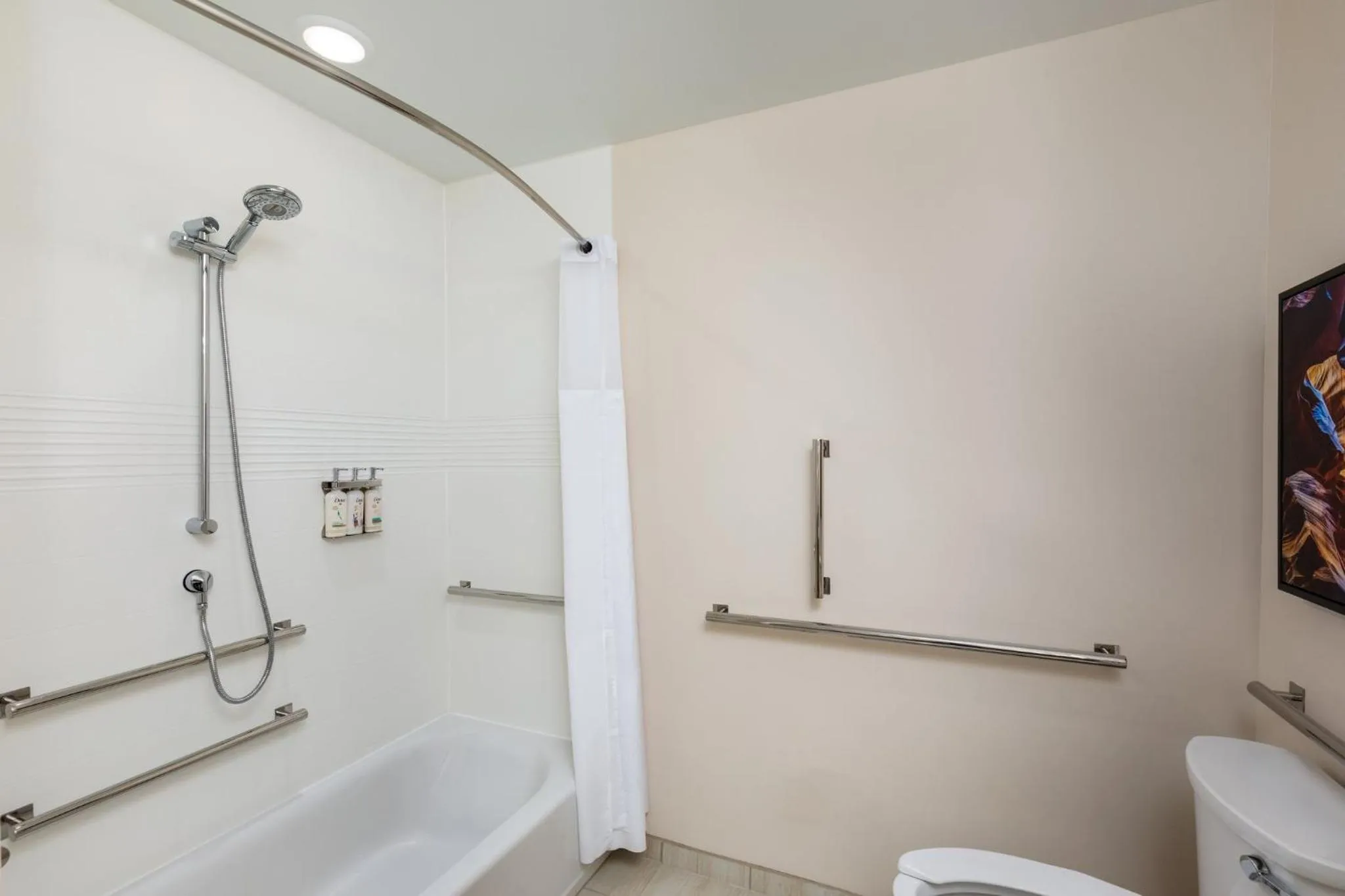 Bathroom in Candlewood Suites Shelbyville, an IHG Hotel