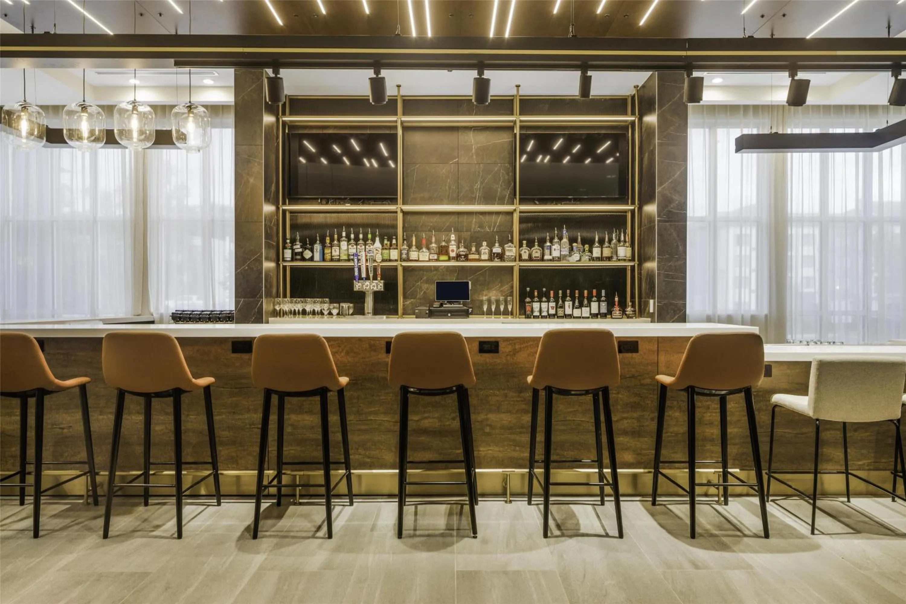 Lounge or bar in Hilton Garden Inn Nashville Opryland