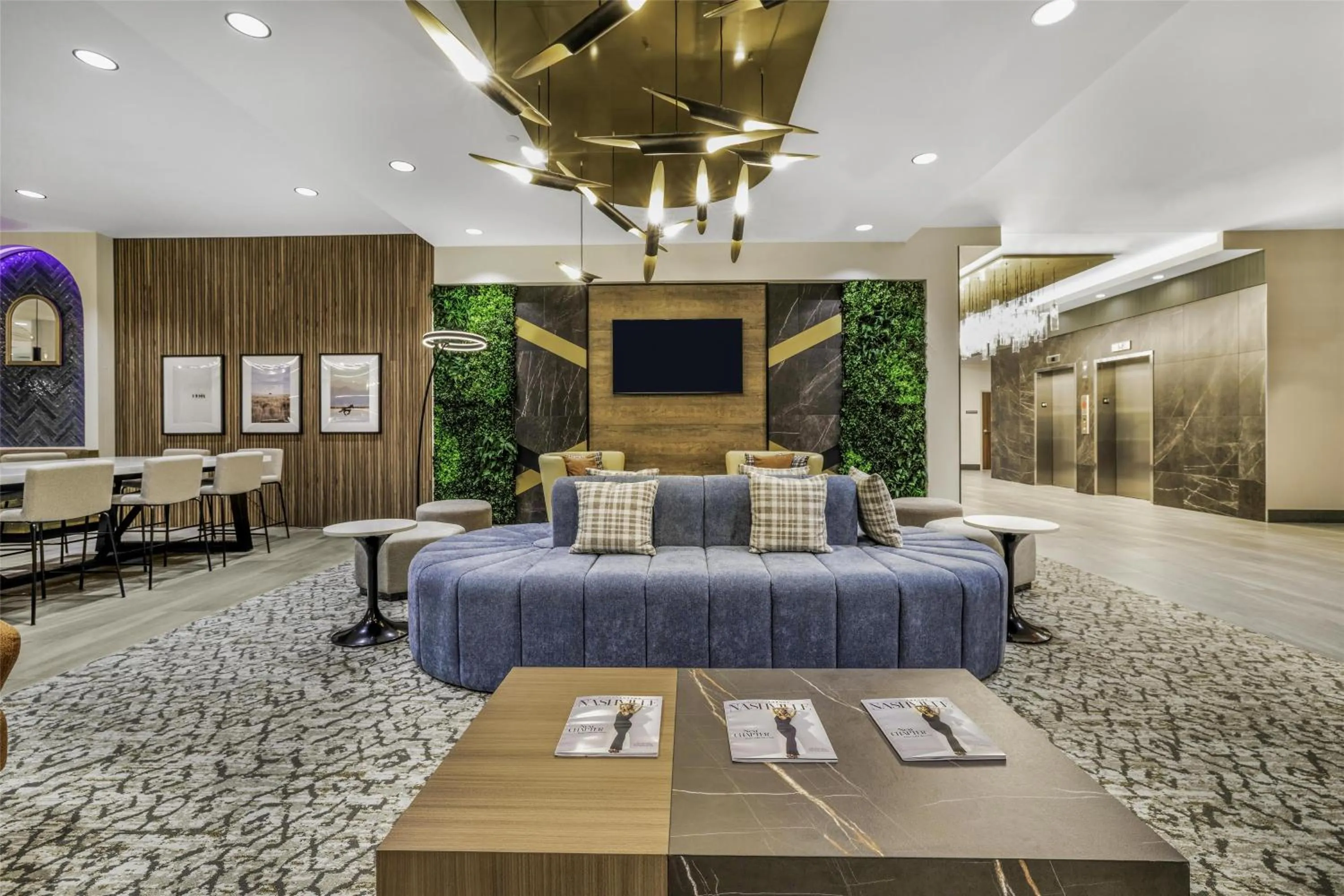 Lobby or reception in Hilton Garden Inn Nashville Opryland