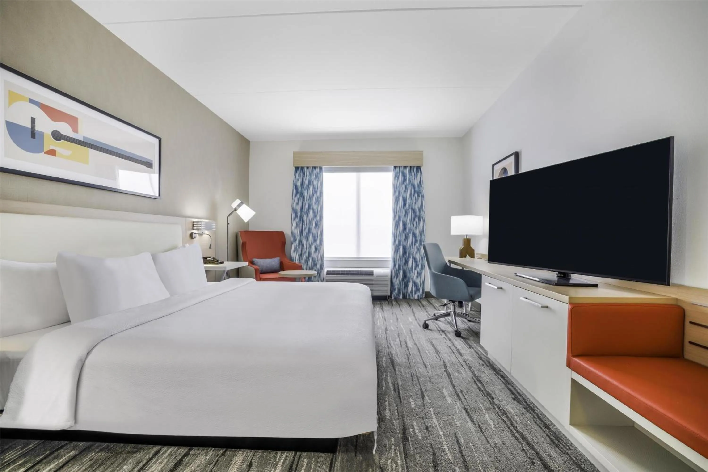 Bed in Hilton Garden Inn Nashville Opryland