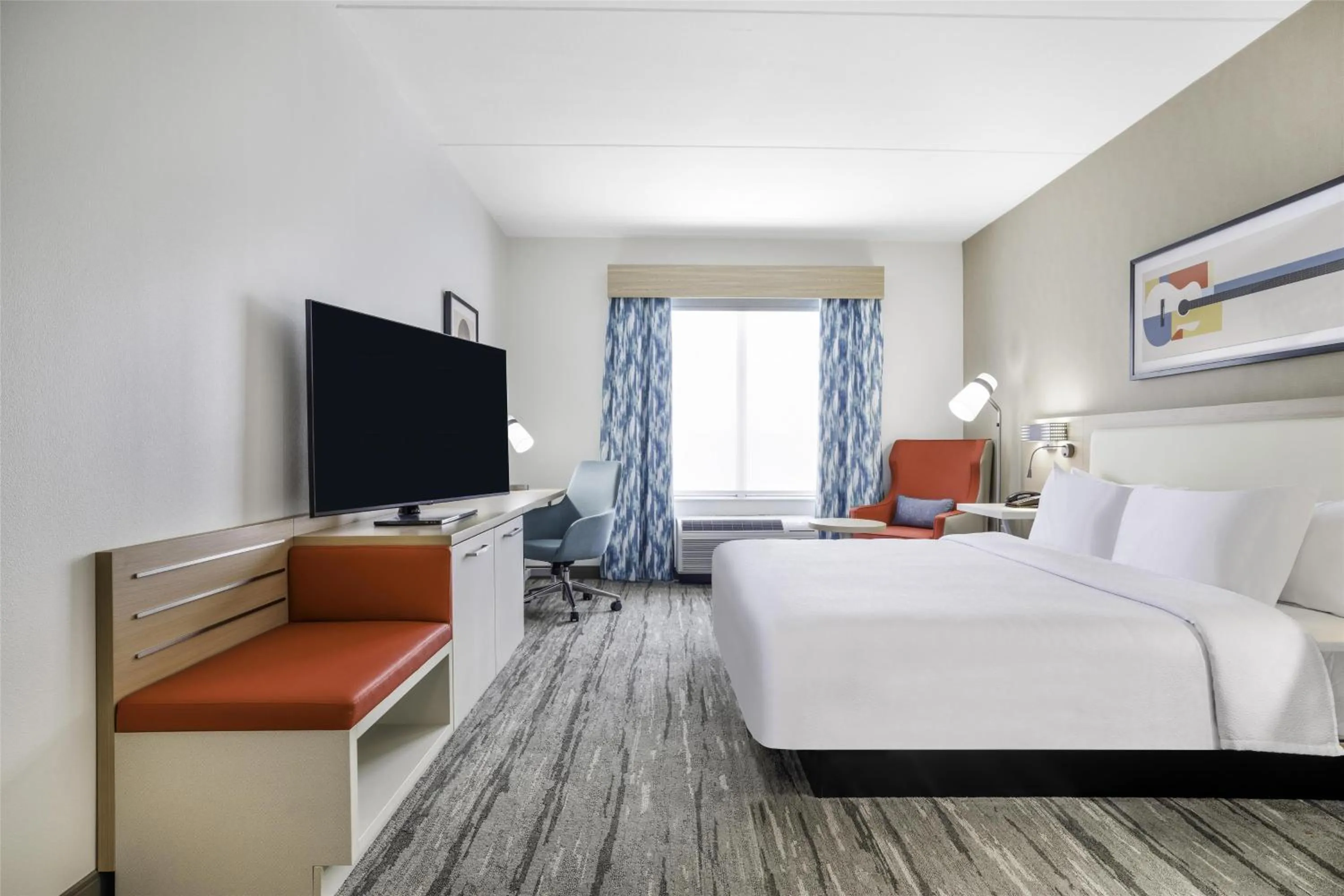 Bed in Hilton Garden Inn Nashville Opryland