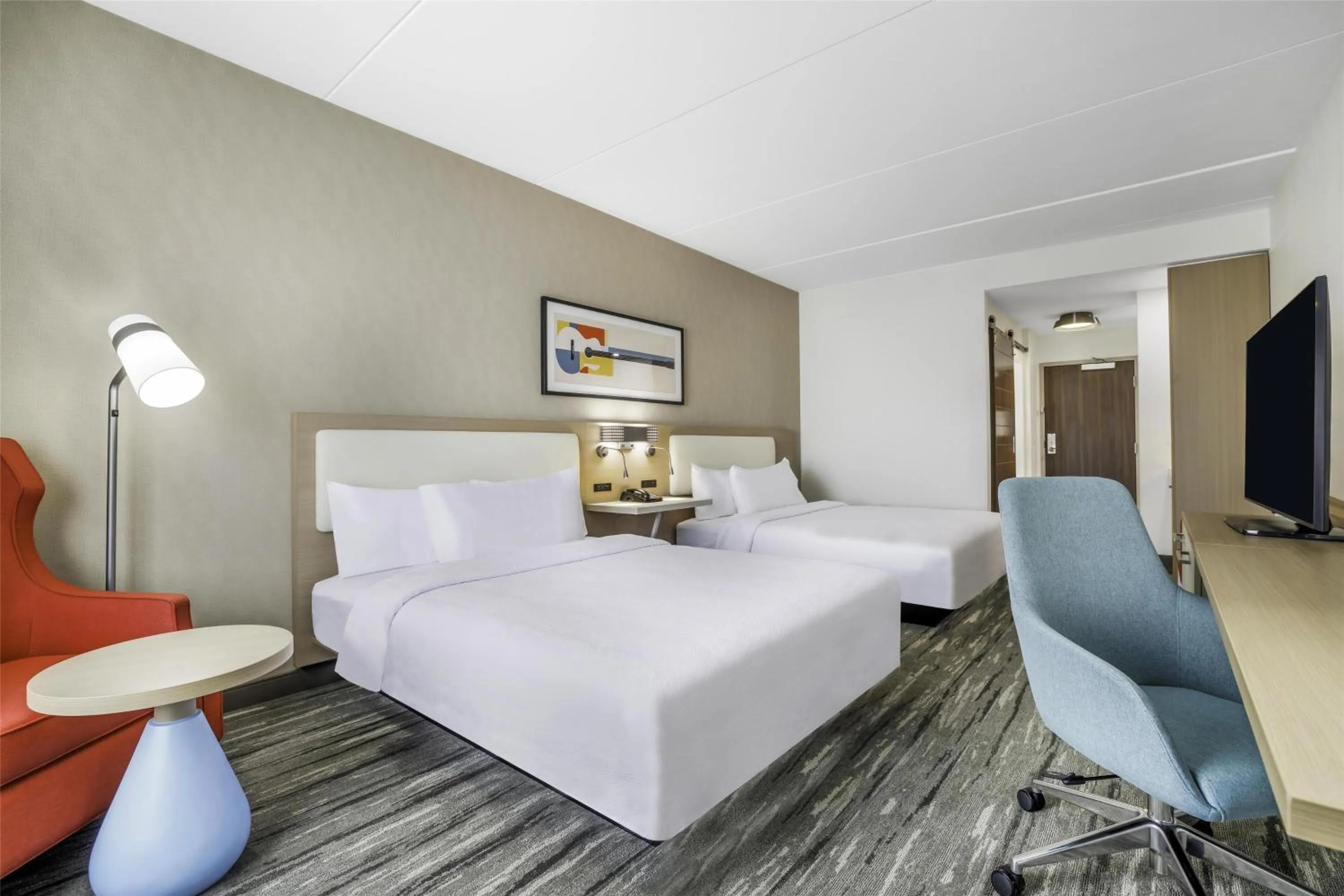 Bed in Hilton Garden Inn Nashville Opryland