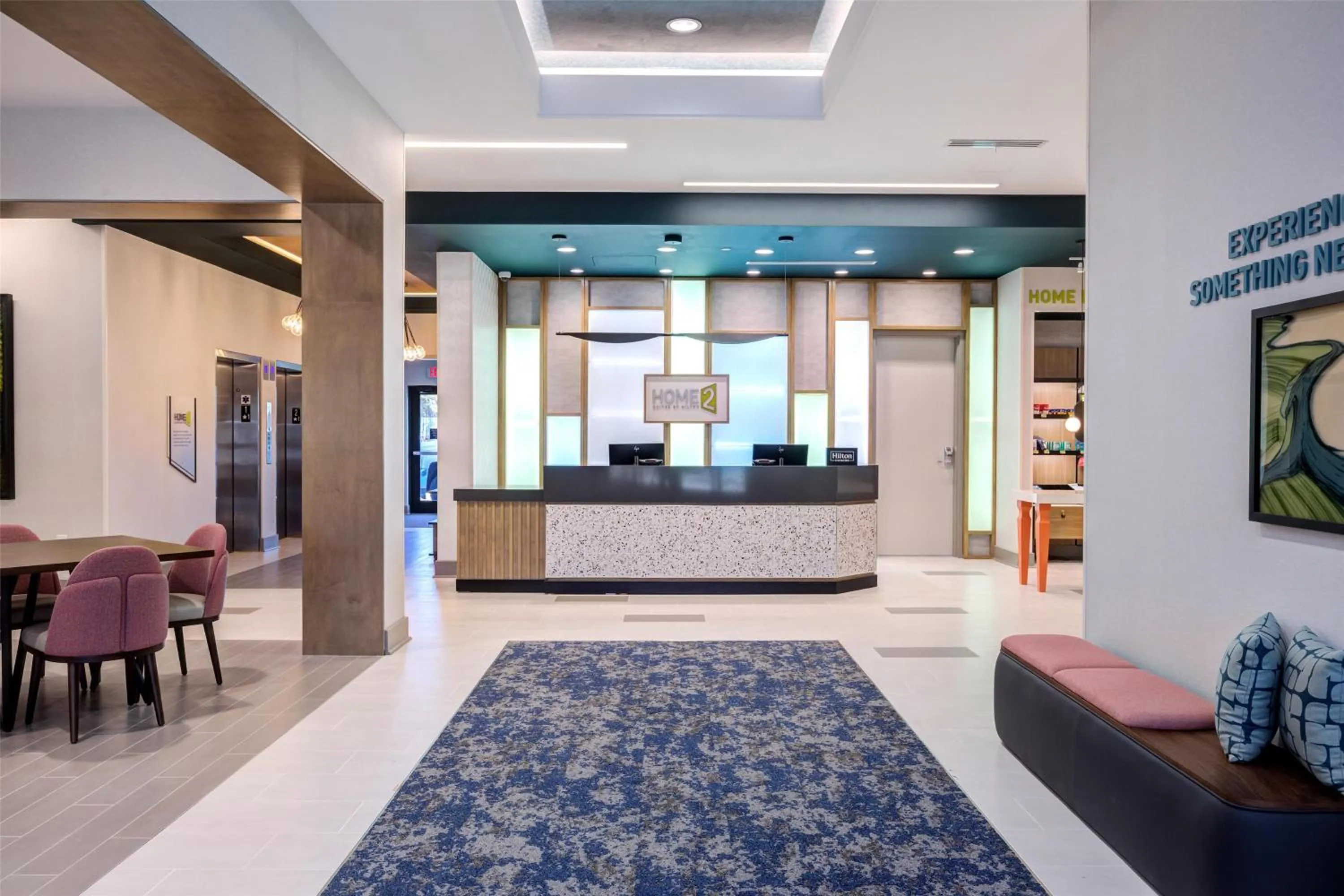 Lobby or reception in Home2 Suites By Hilton Smithfield Selma