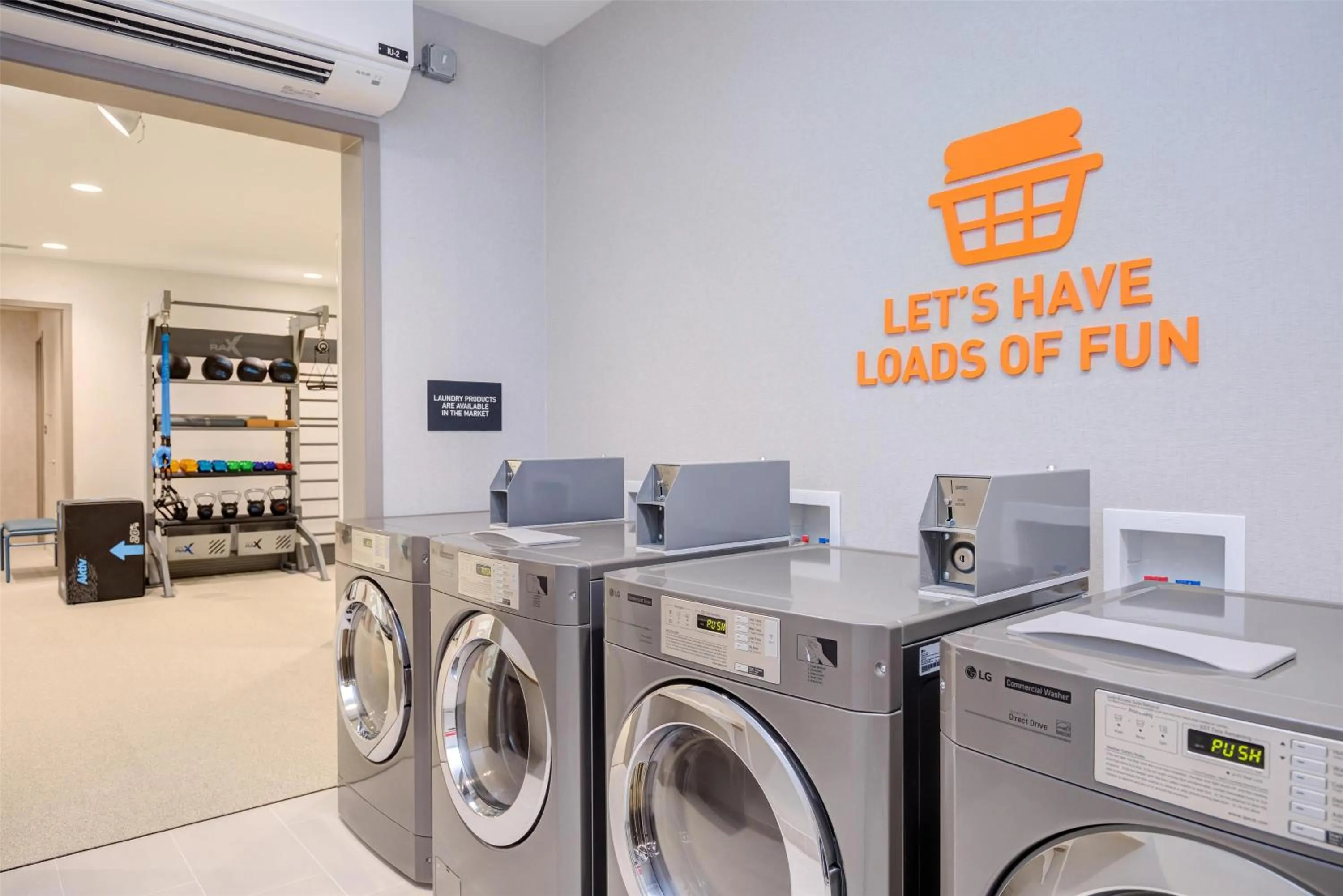 Fitness centre/facilities in Home2 Suites By Hilton Smithfield Selma