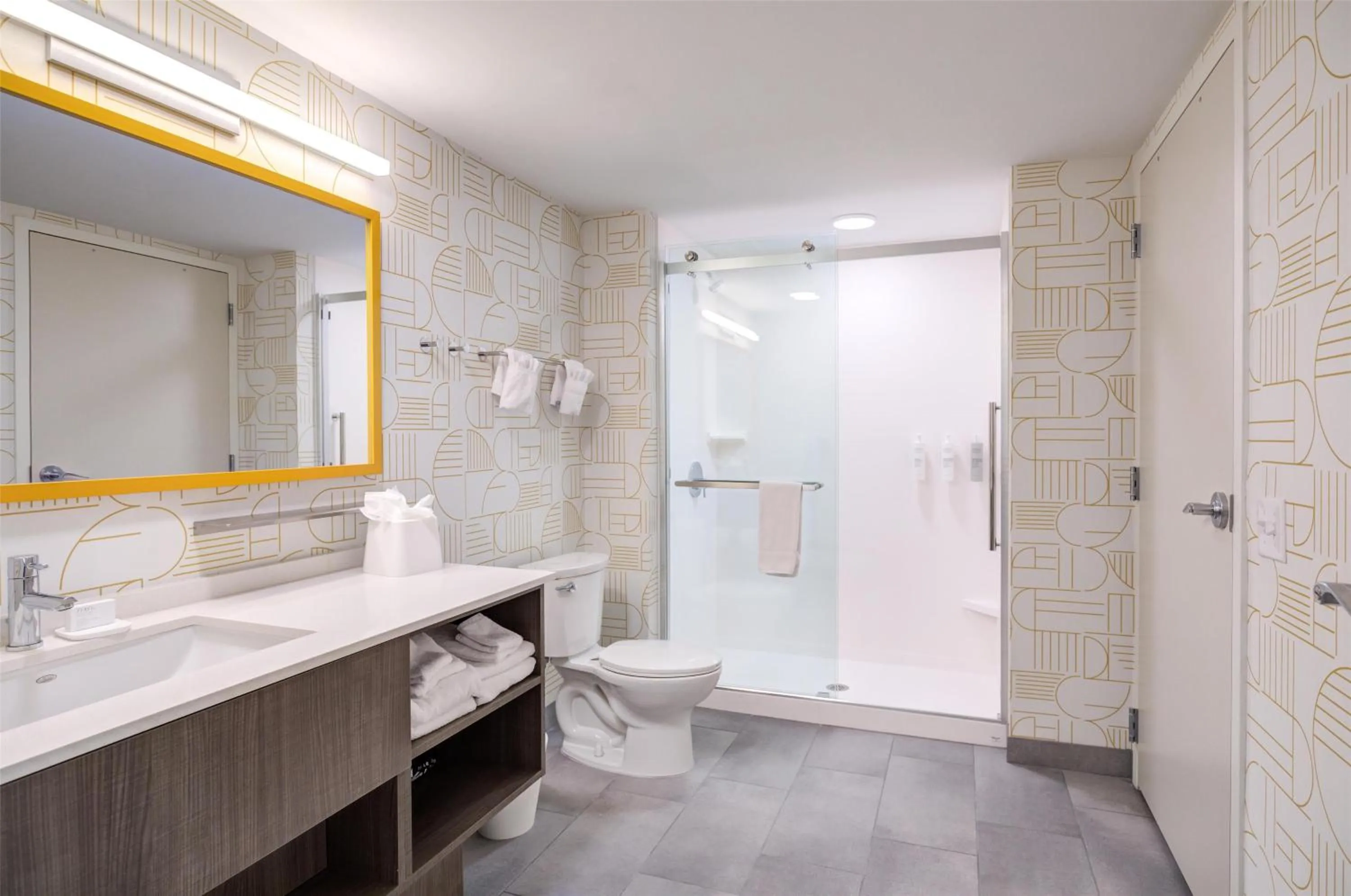 Bathroom in Home2 Suites By Hilton Smithfield Selma