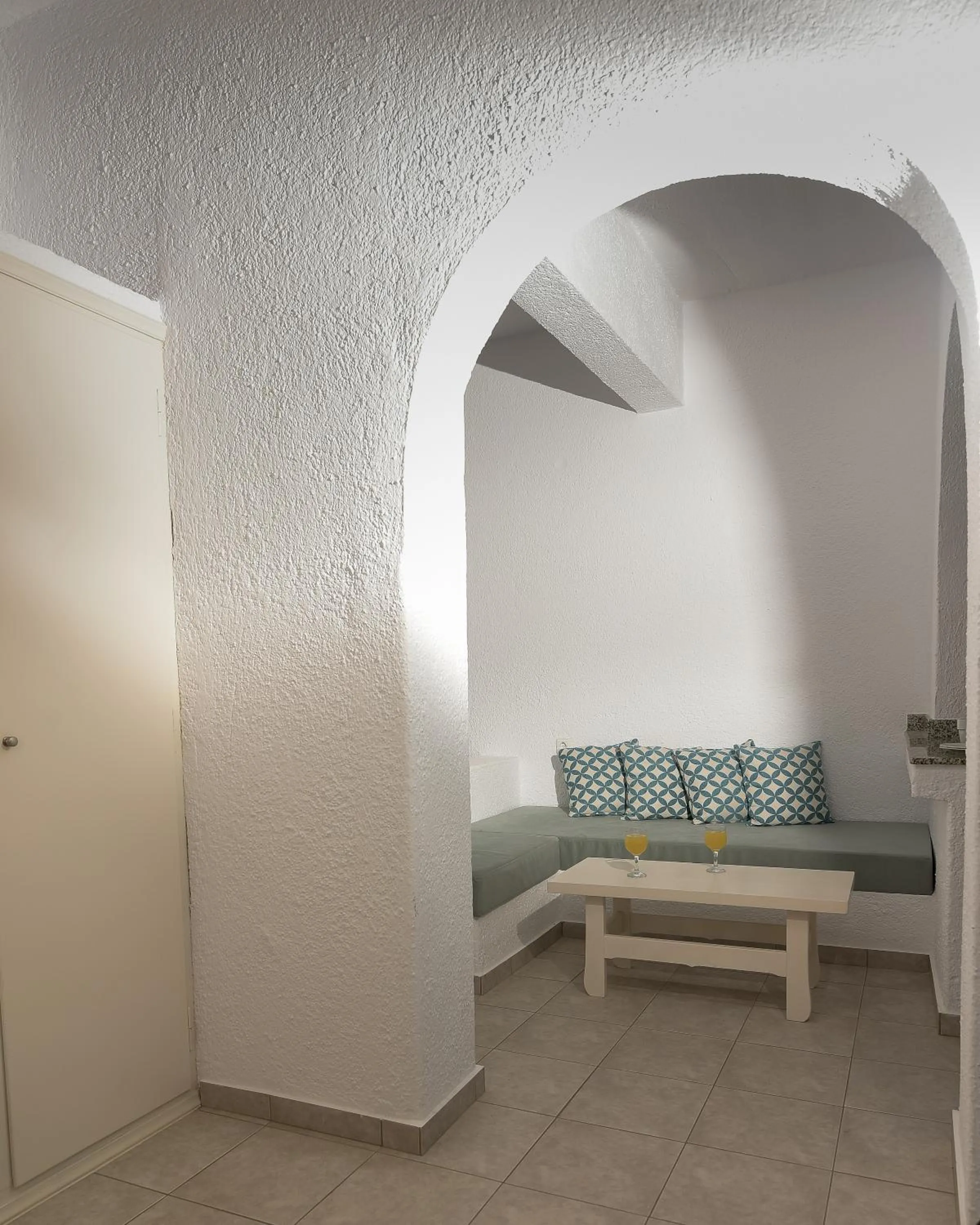 Living room in Ibiscus Hotel Malia