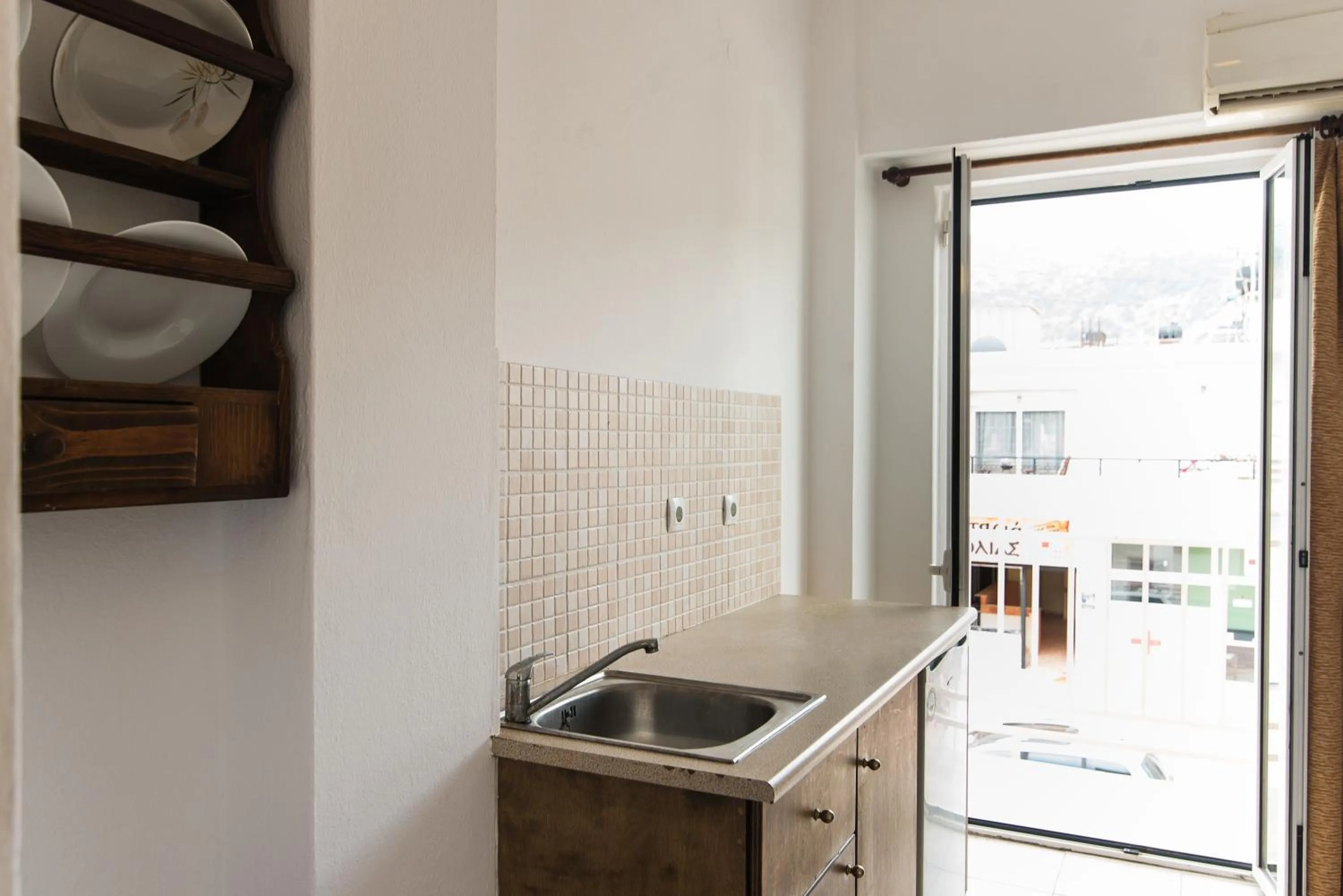 Balcony/Terrace in Ibiscus Hotel Malia