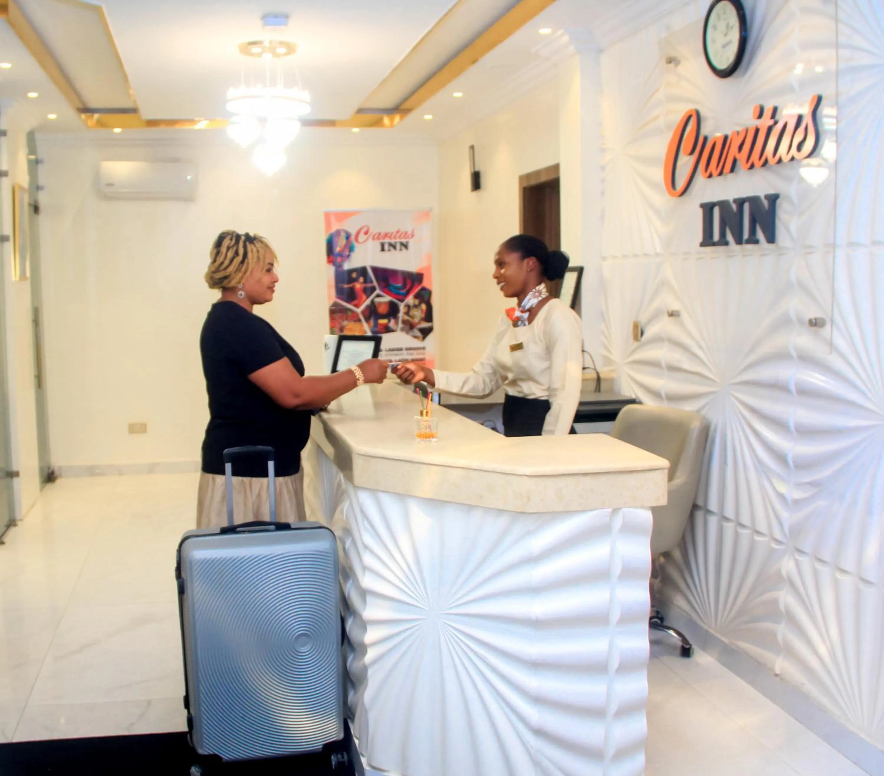 Lobby or reception in Caritas Inn Lekki