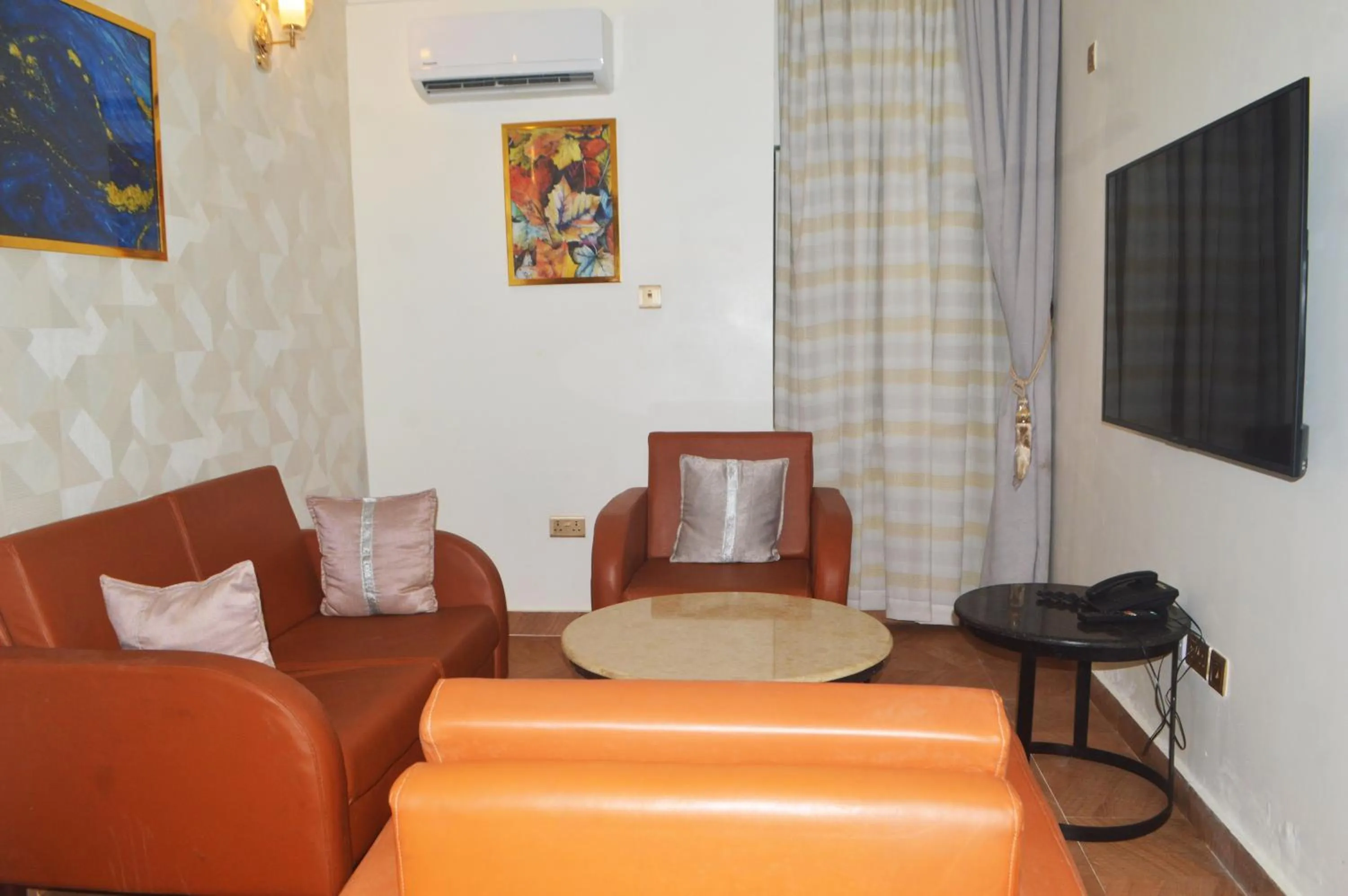 Living room in Caritas Inn Lekki