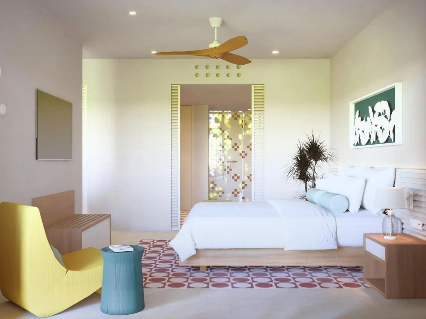 Bed in Fiesta Americana Funeeq Punta Cana All Inclusive