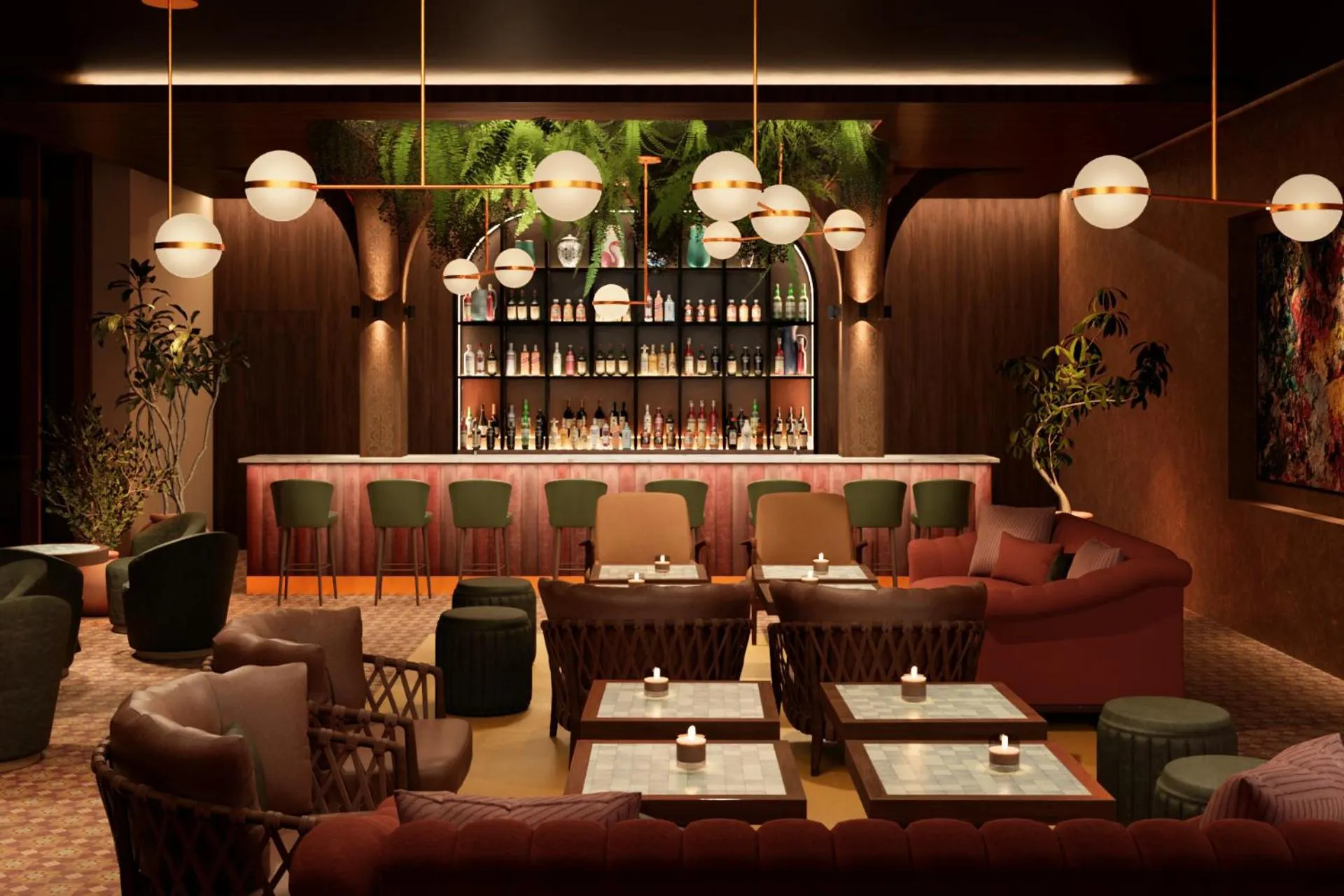 Seating area in Fiesta Americana Funeeq Punta Cana All Inclusive