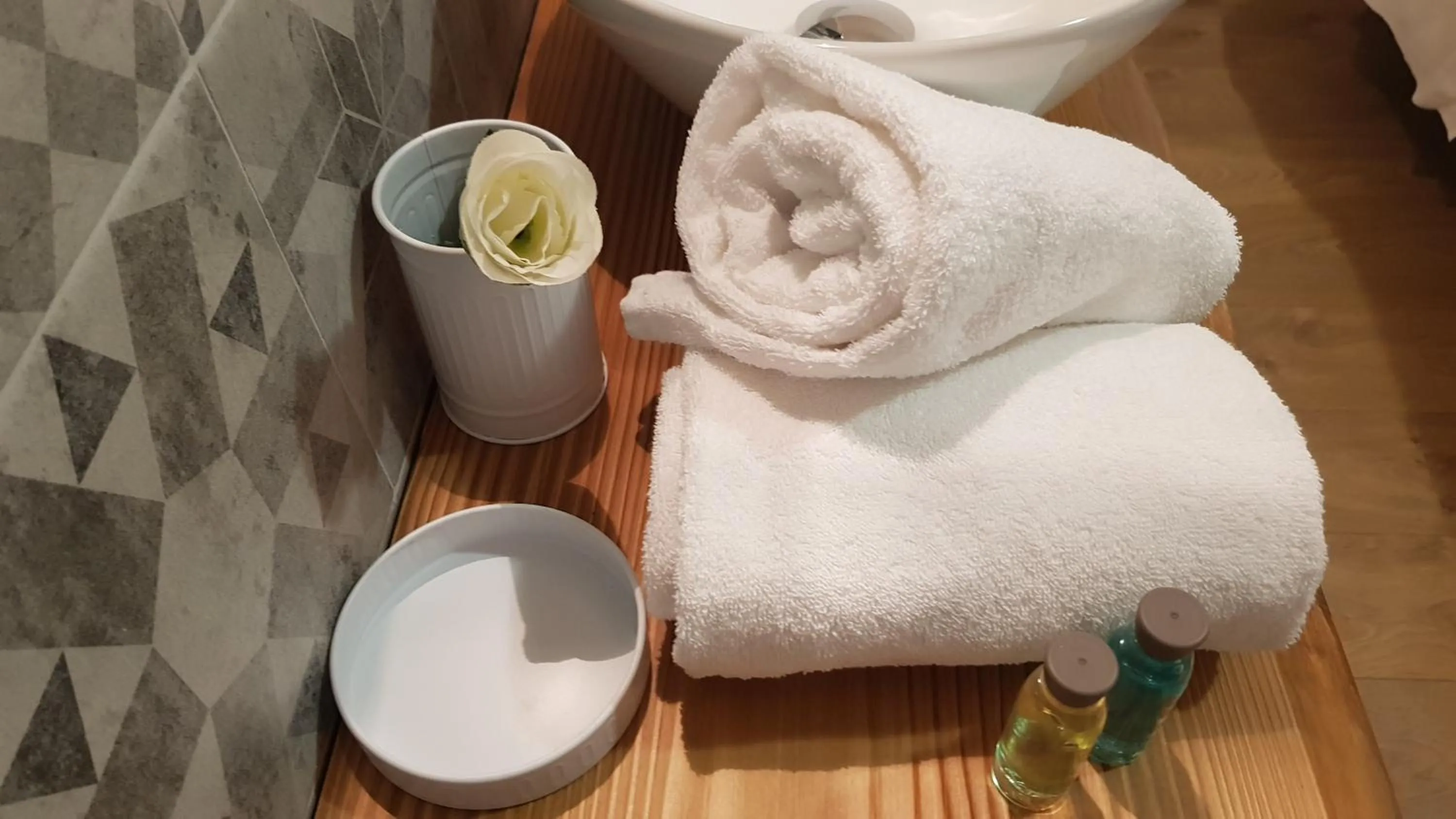 towels in B&B Al Parco