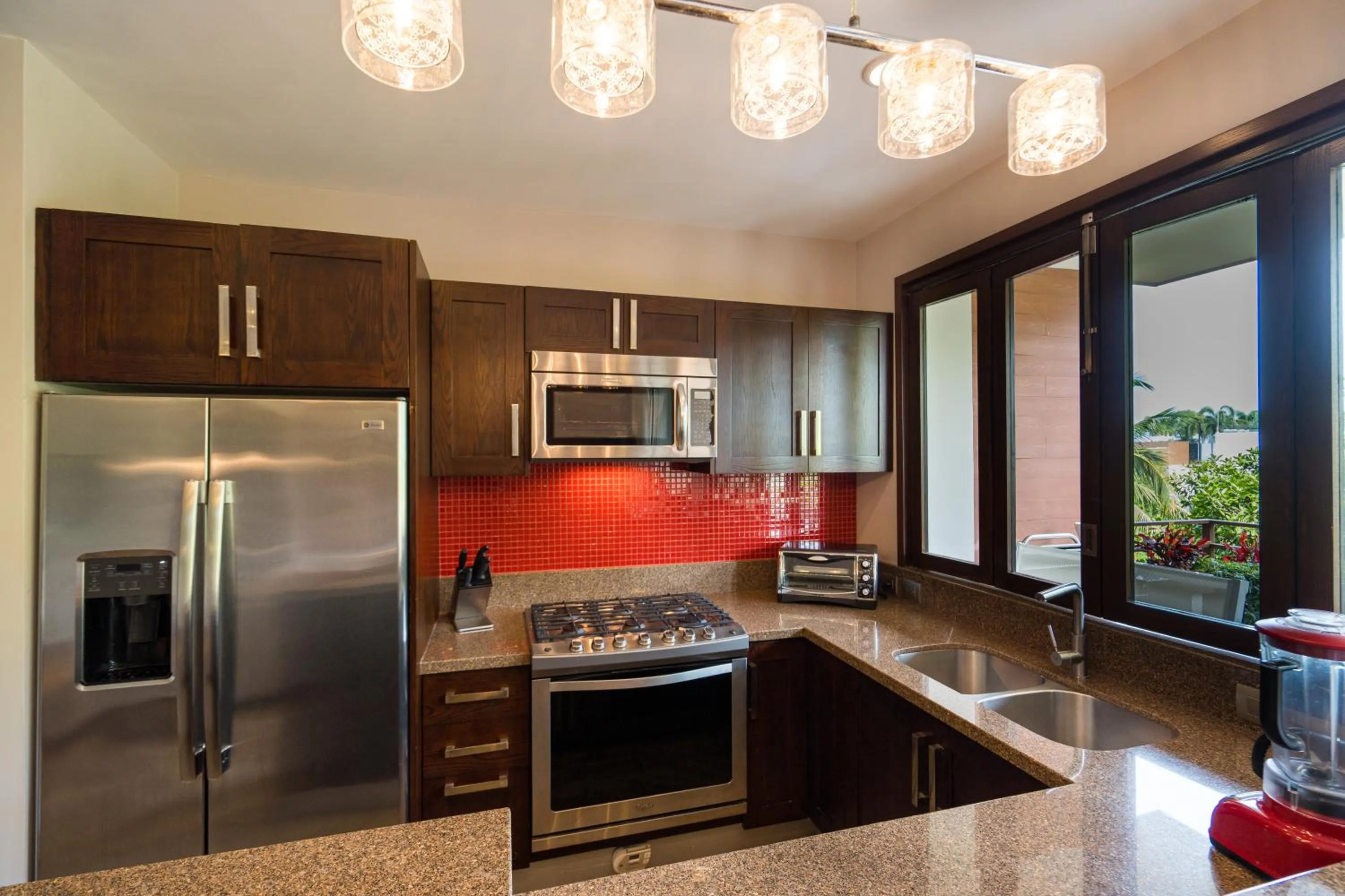 kitchen in Pinnacle Resorts 220