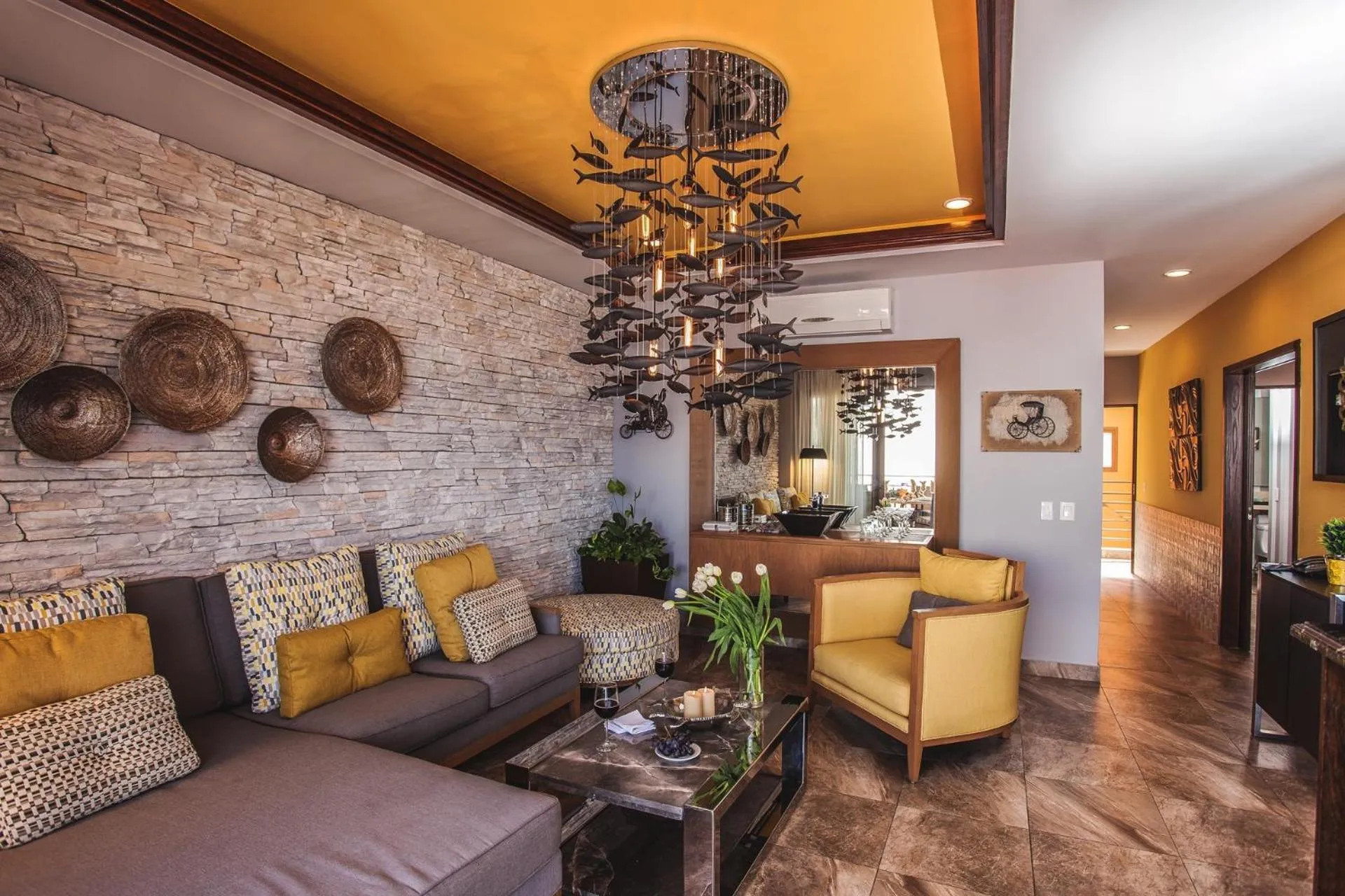 Living room in Pinnacle Resorts 220