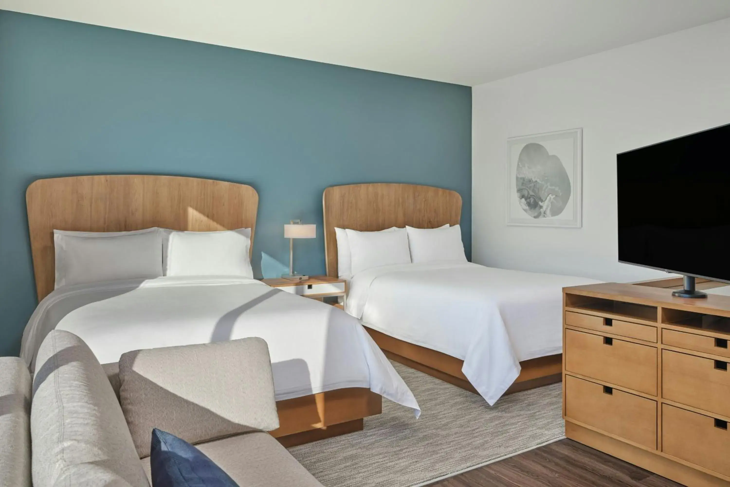 Studio Queen Room - Mobility Accessible with Roll-In Shower in Element Basalt - Aspen Studio Queen Room - Mobility Accessible with Roll-In Shower in Element Basalt - Aspen