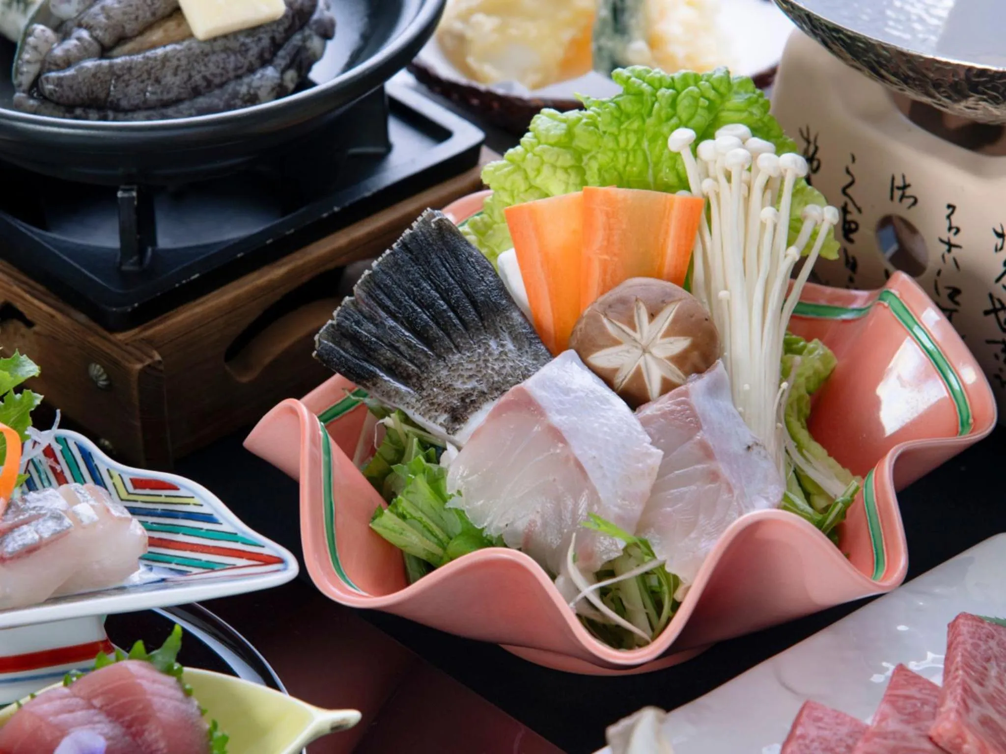 Food close-up in Kurhouse Shirahama