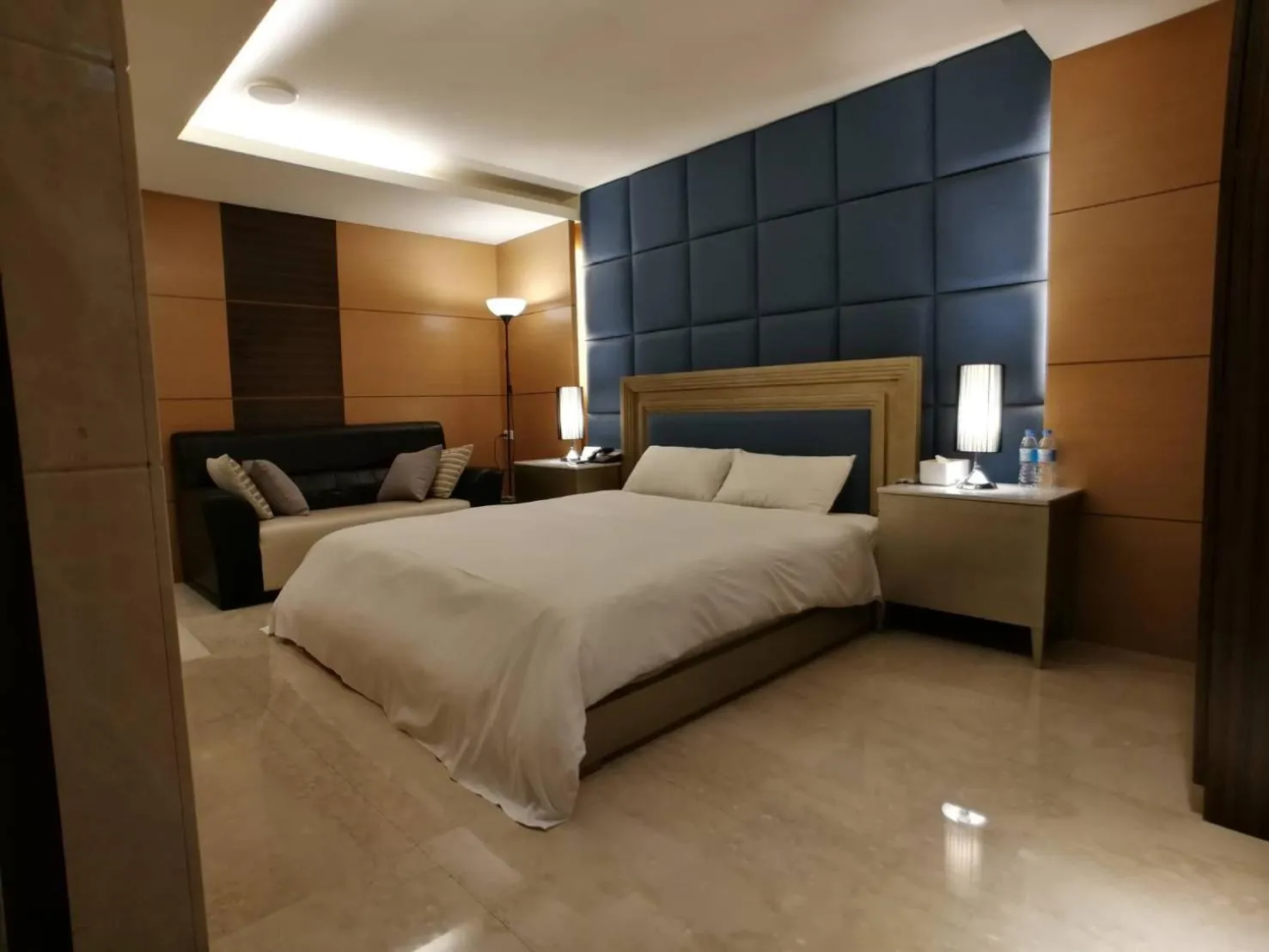 Bed in Michelle hotel