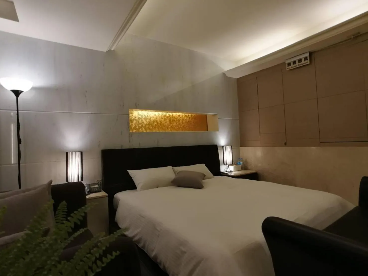 Bed in Michelle hotel