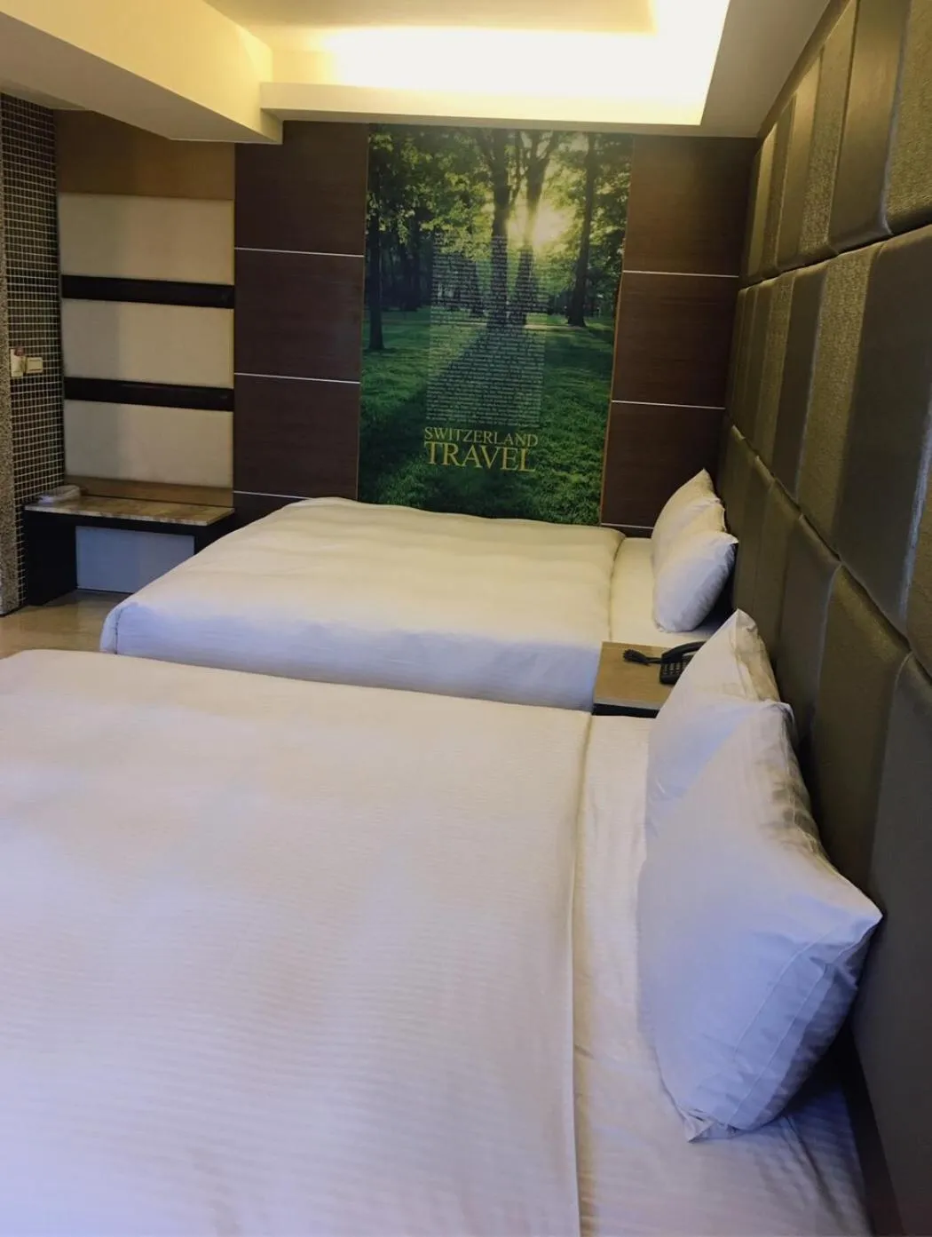 Bed in Michelle hotel