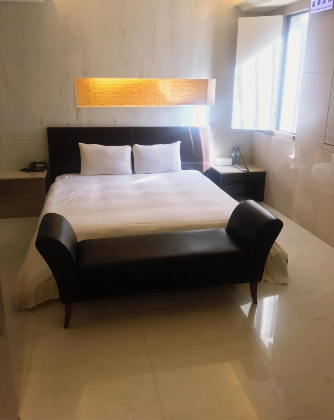 Bed in Michelle hotel