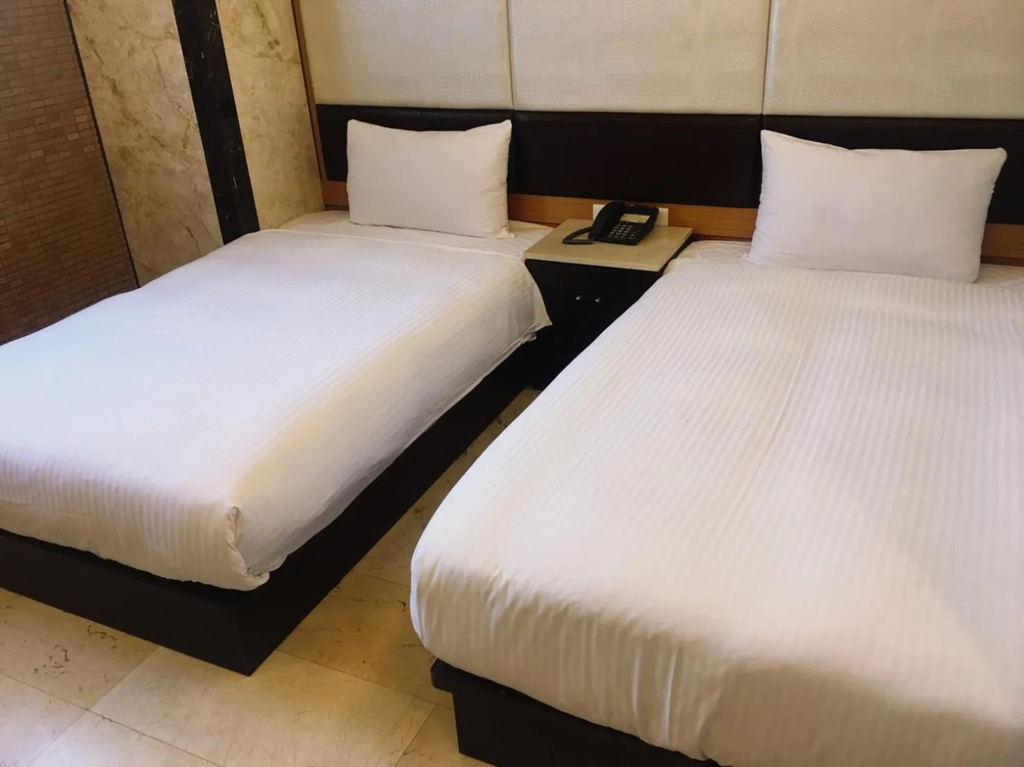 Bed in Michelle hotel