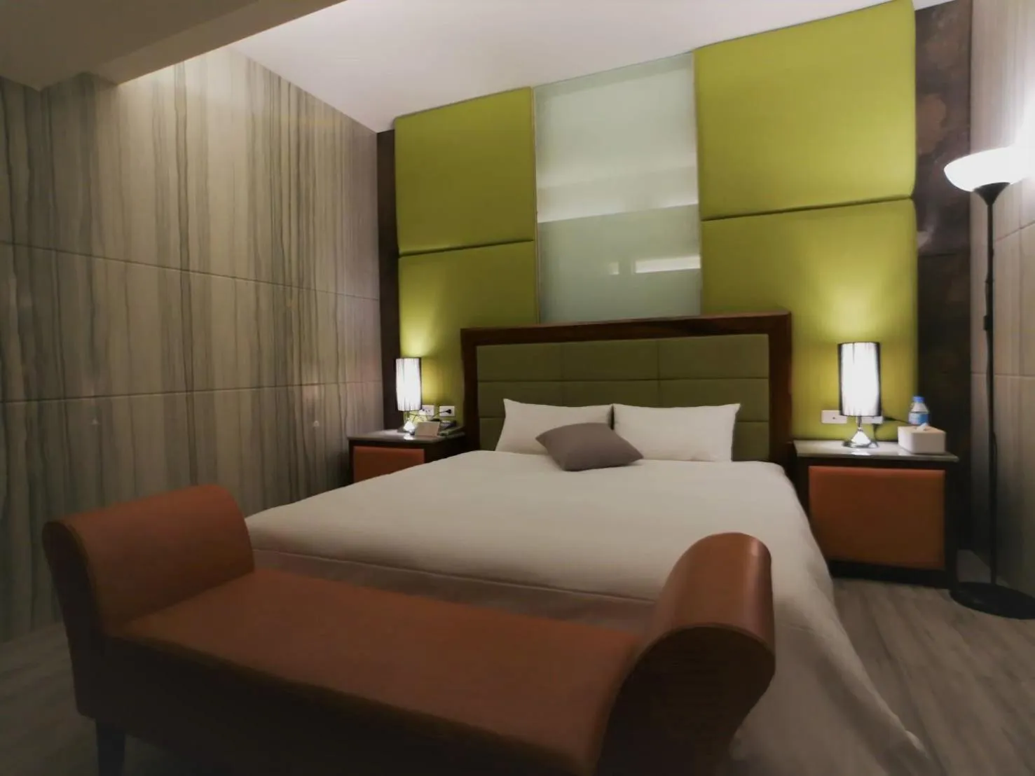 Bed in Michelle hotel