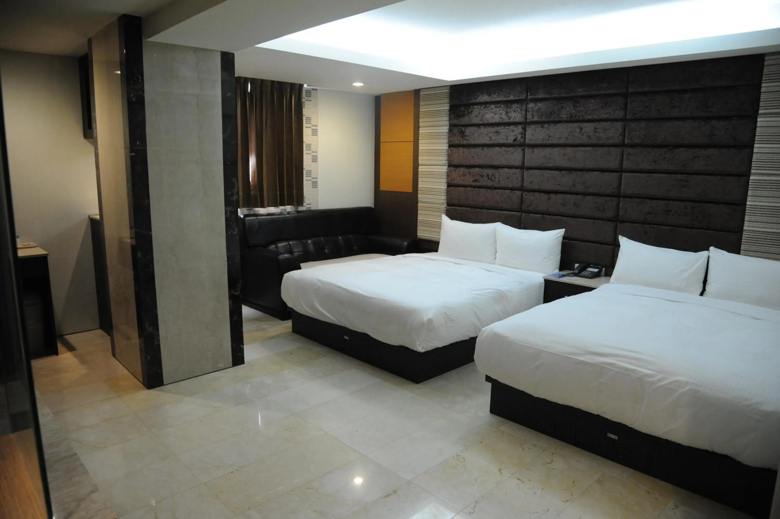 Bed in Michelle hotel