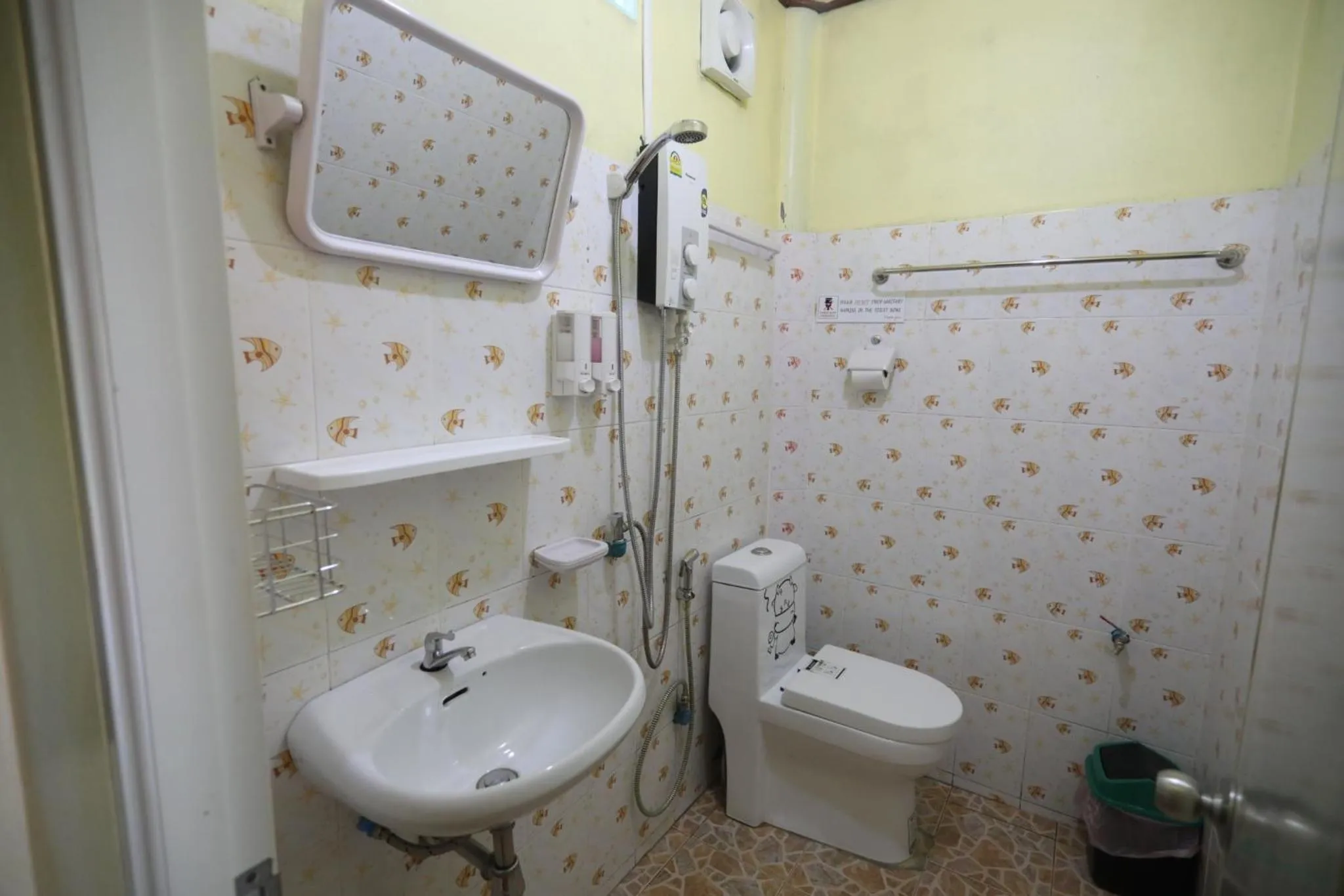 Bathroom in Mata Guesthouse