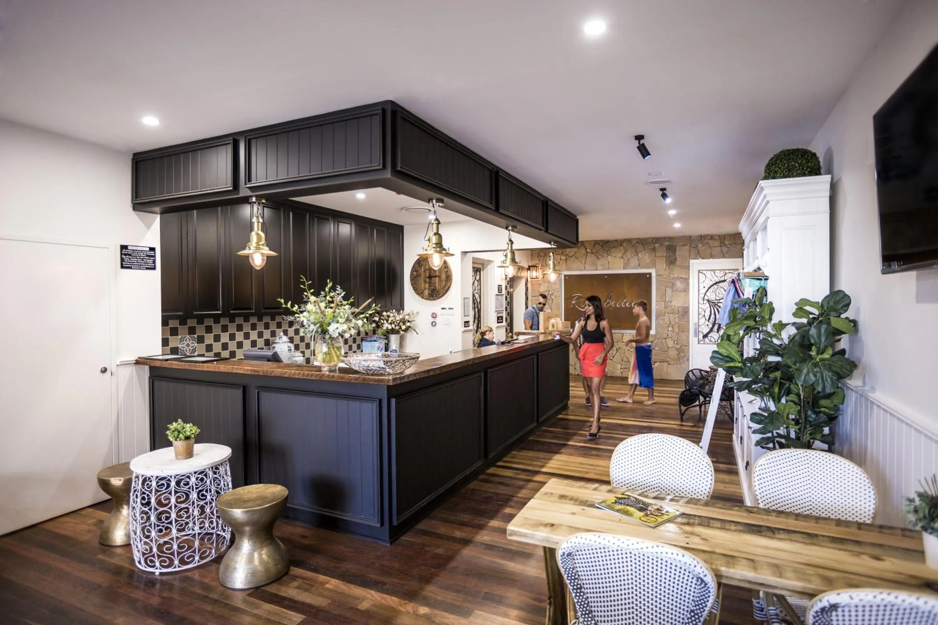 Lobby or reception in Rambutan Resort