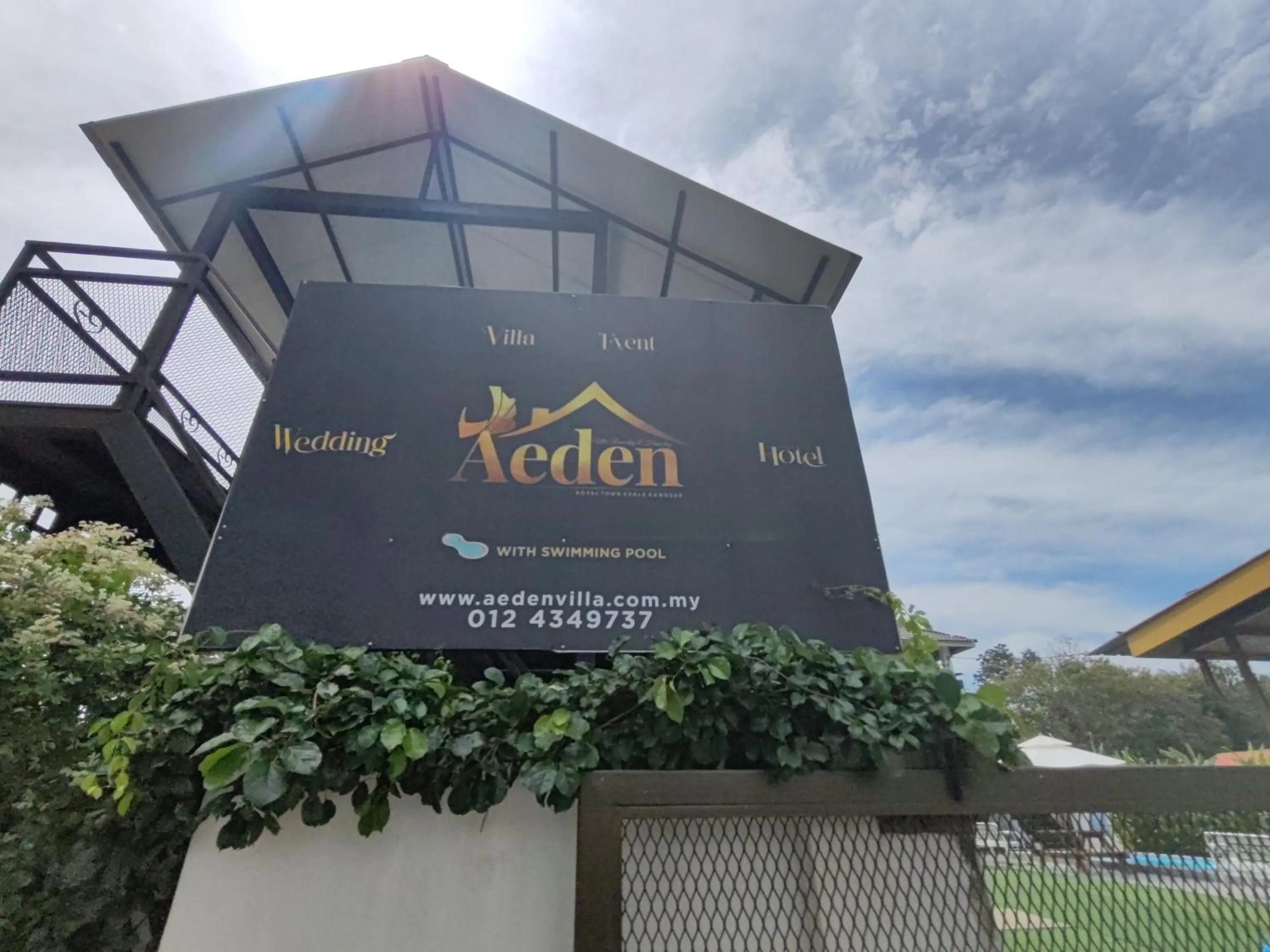 Property building in Aeden Villa Roomstay & Homestay