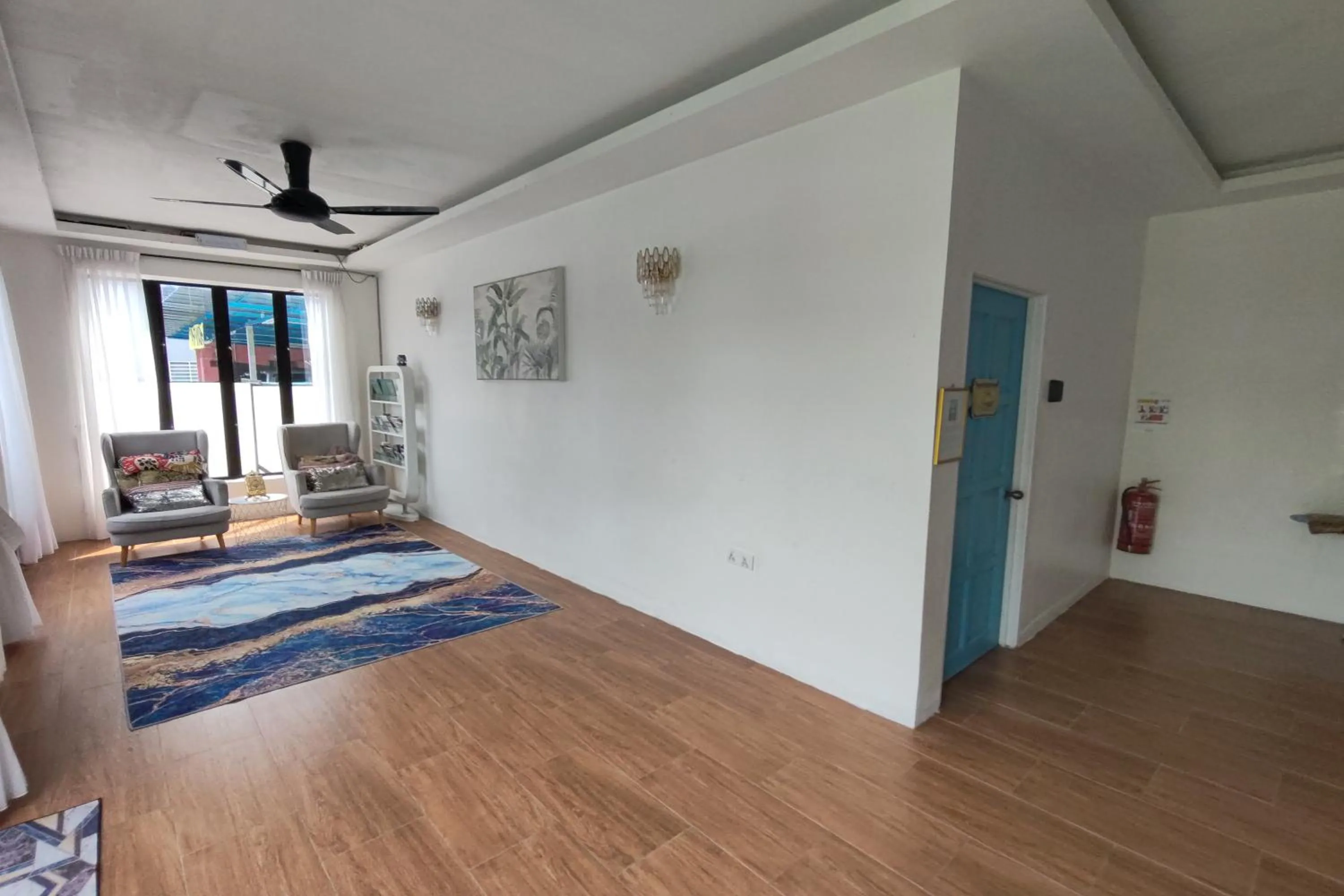 Seating area, Bed in Aeden Villa Roomstay & Homestay