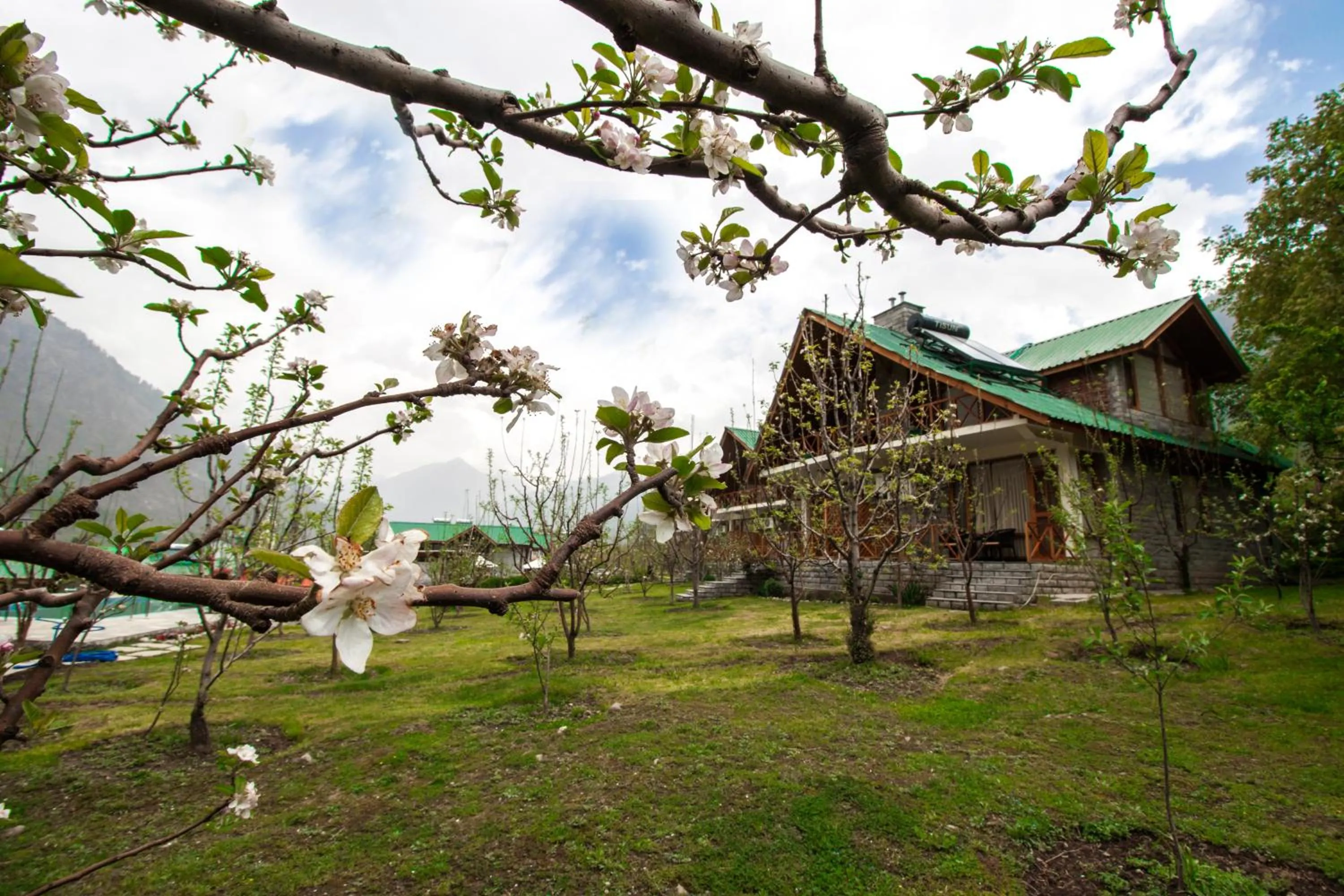 Garden in Larisa Resort Manali