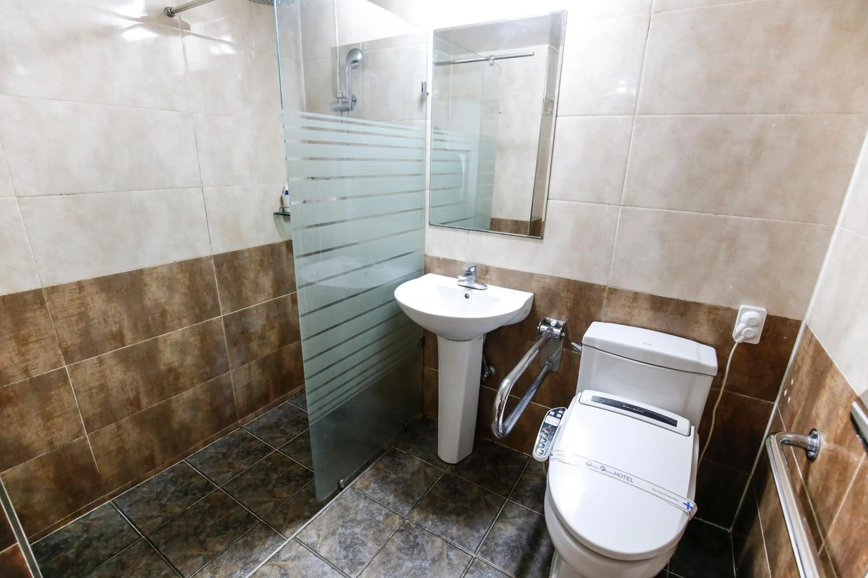 Bathroom in Jeju Ocean Family Hotel