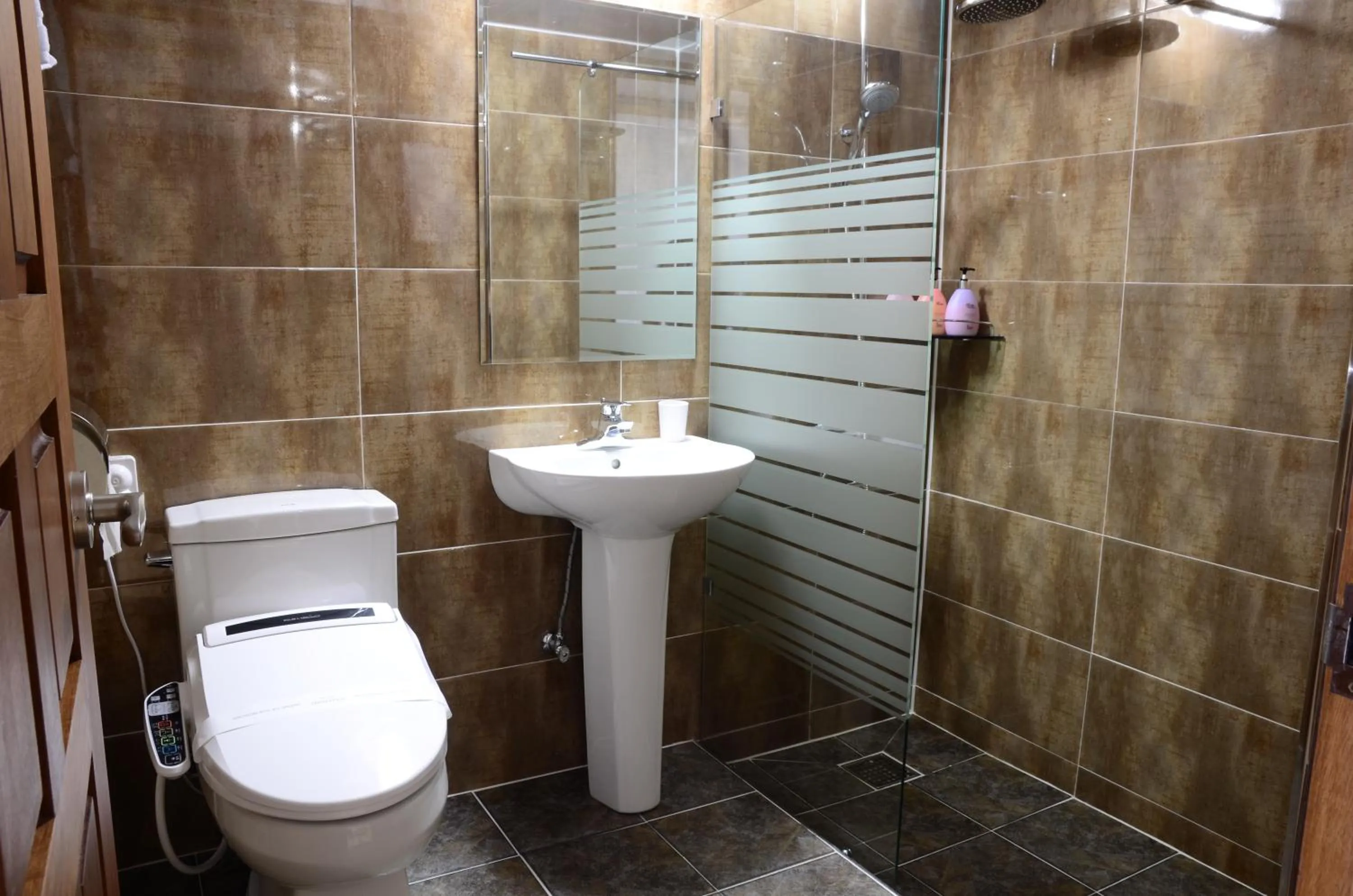 Bathroom in Jeju Ocean Family Hotel