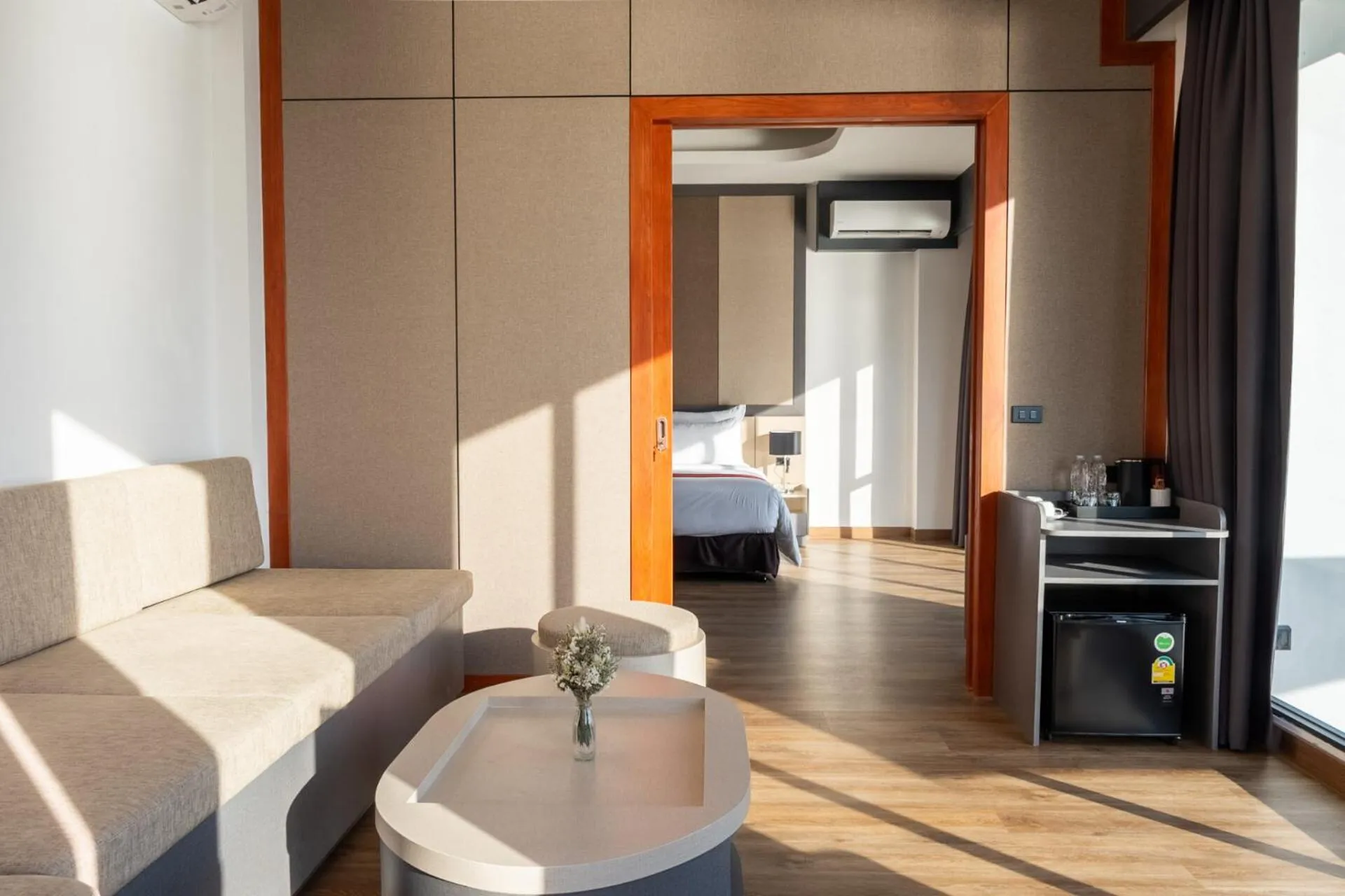 Living room in Pan Ville Resort