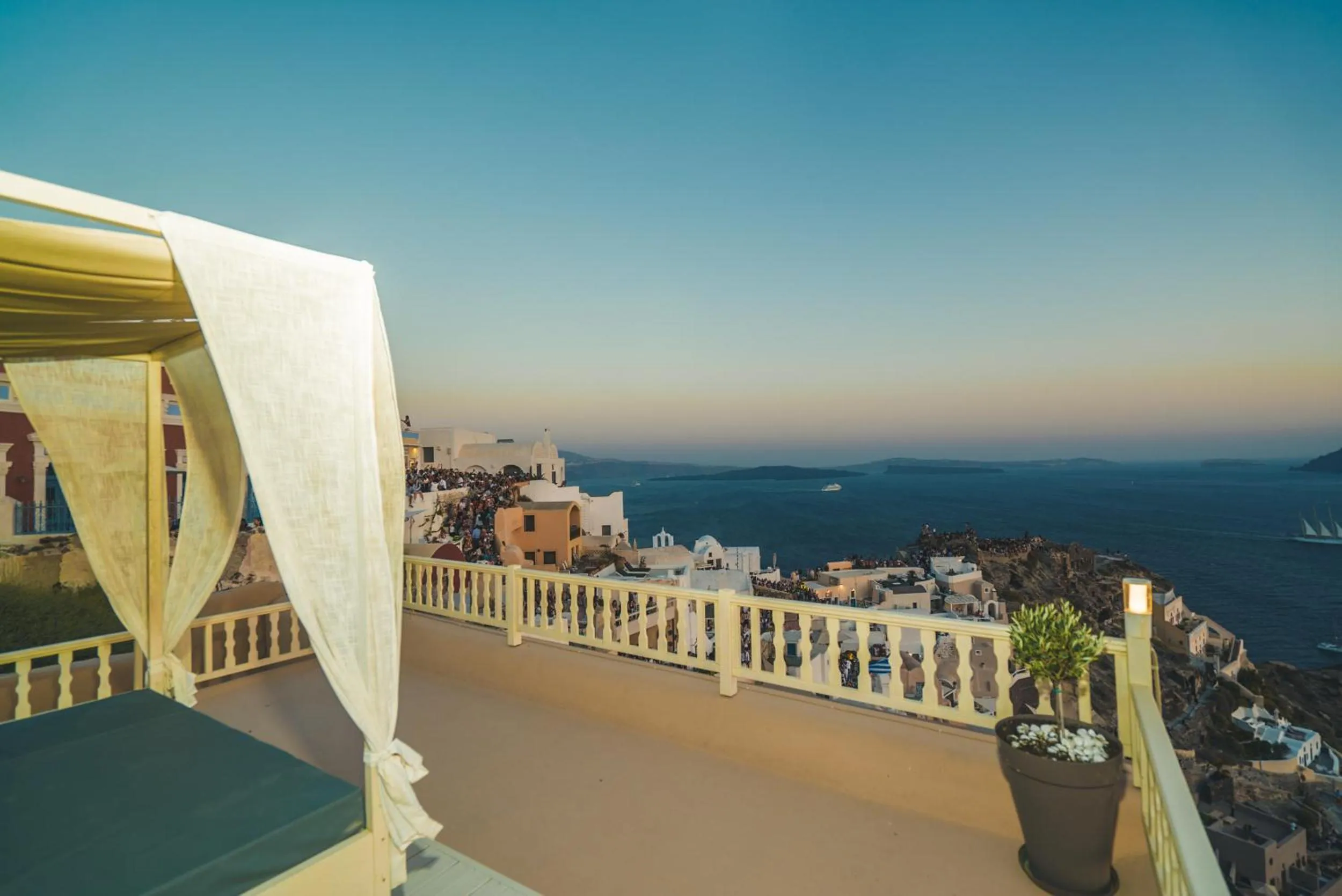 Summer in Poseidon Mansion Sunset