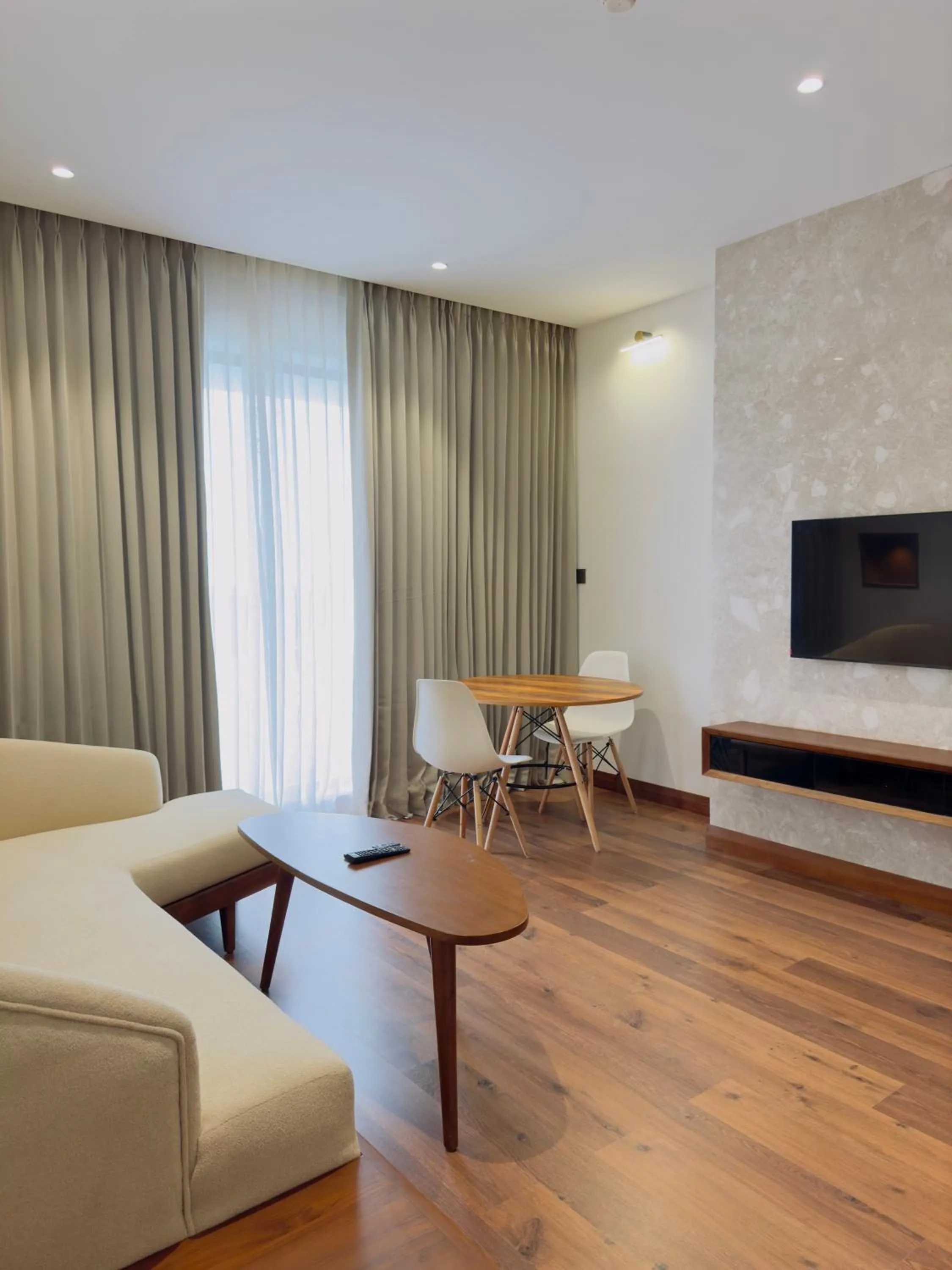 Living room in Gokulam Grand Kozhikode