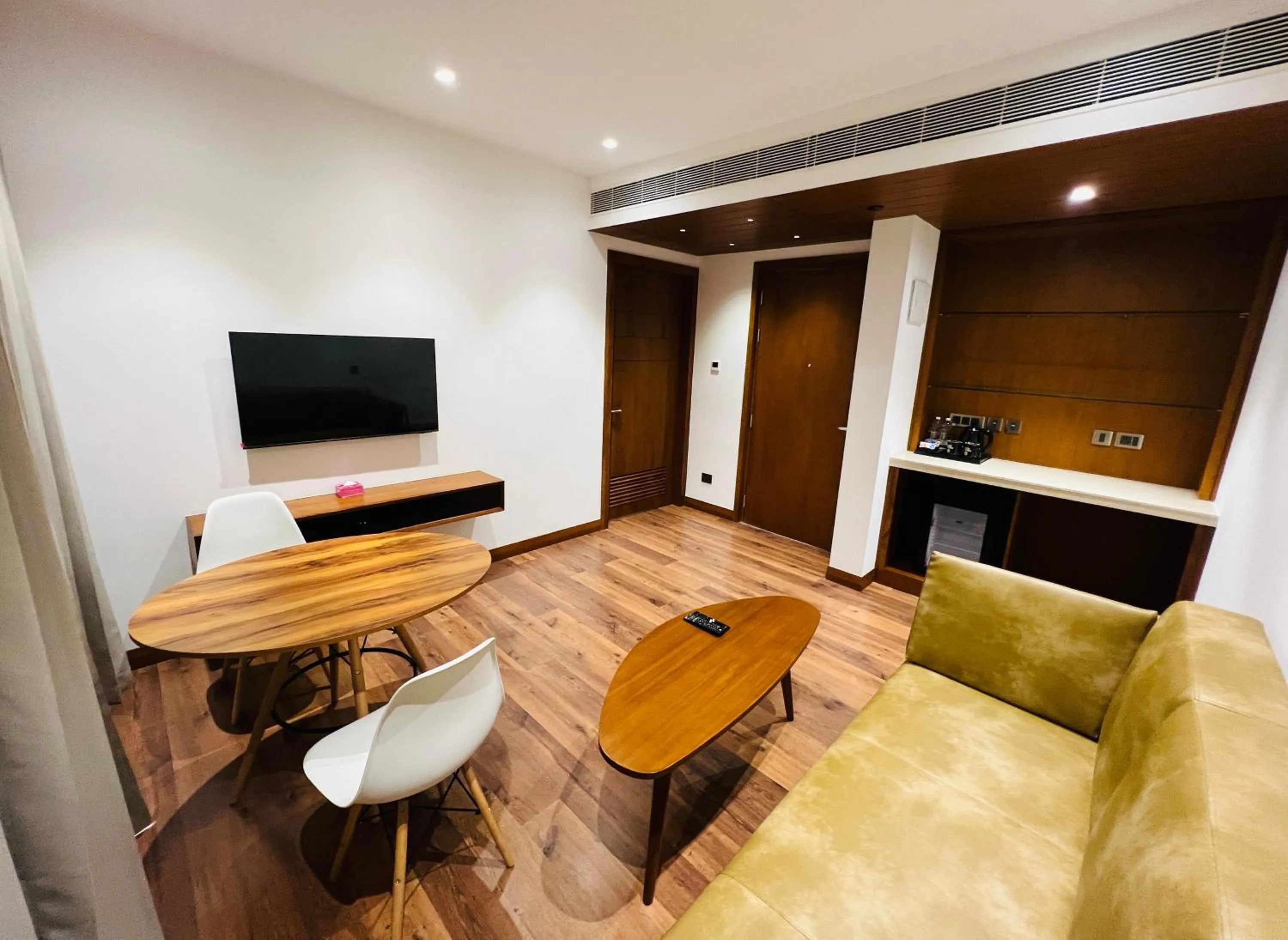 Living room in Gokulam Grand Kozhikode