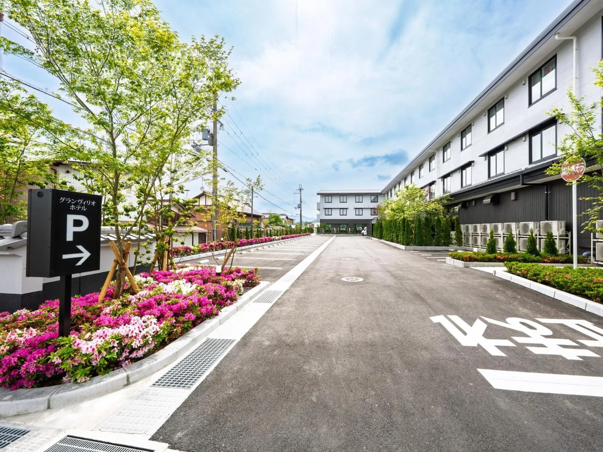 Parking in Grandvrio Hotel Tamba Sasayama Wakura - ROUTE INN HOTELS -