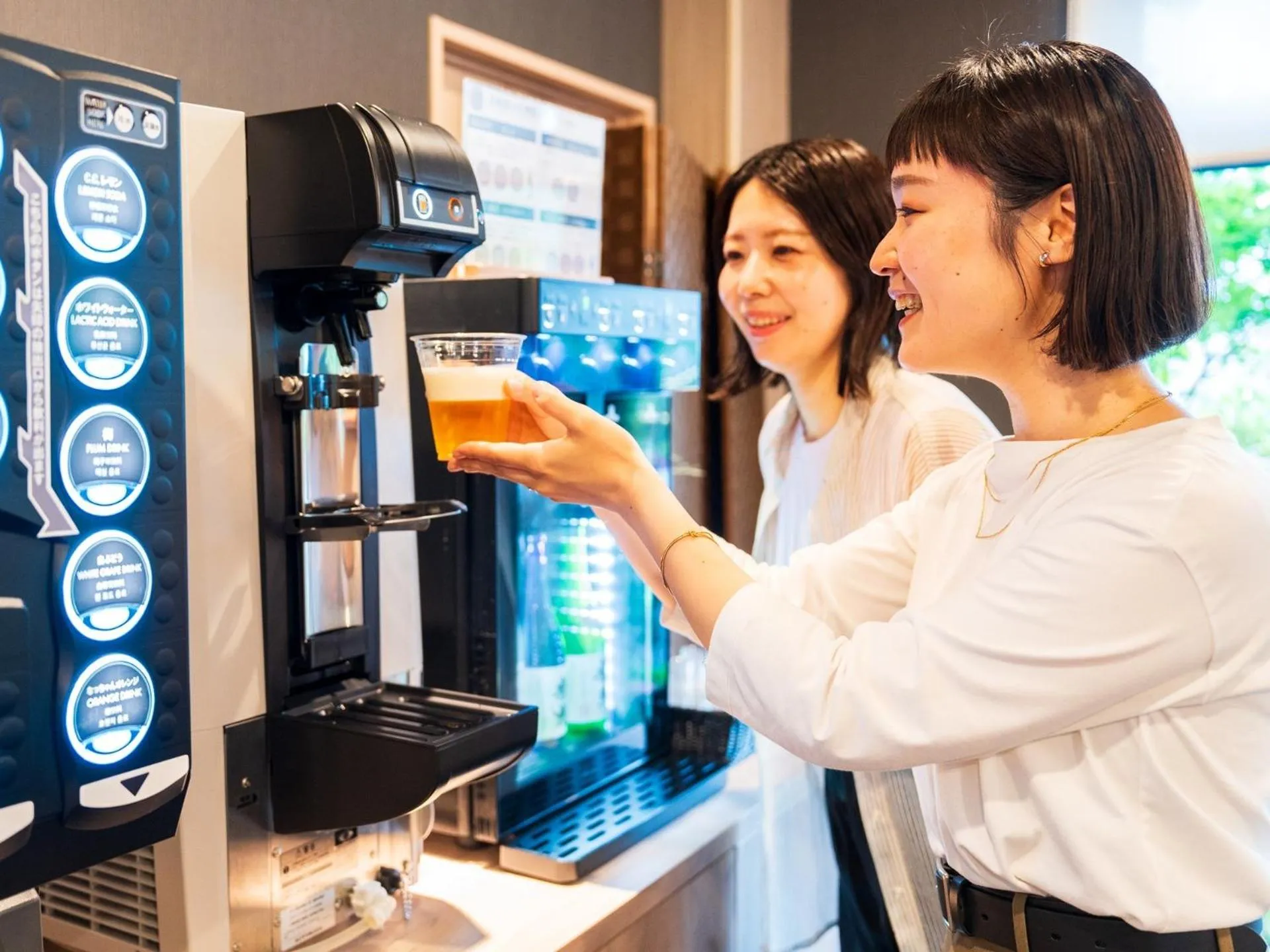 Lounge or bar in Grandvrio Hotel Tamba Sasayama Wakura - ROUTE INN HOTELS -