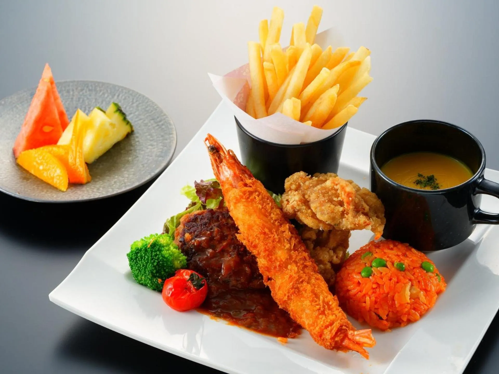 Dinner in Grandvrio Hotel Tamba Sasayama Wakura - ROUTE INN HOTELS -