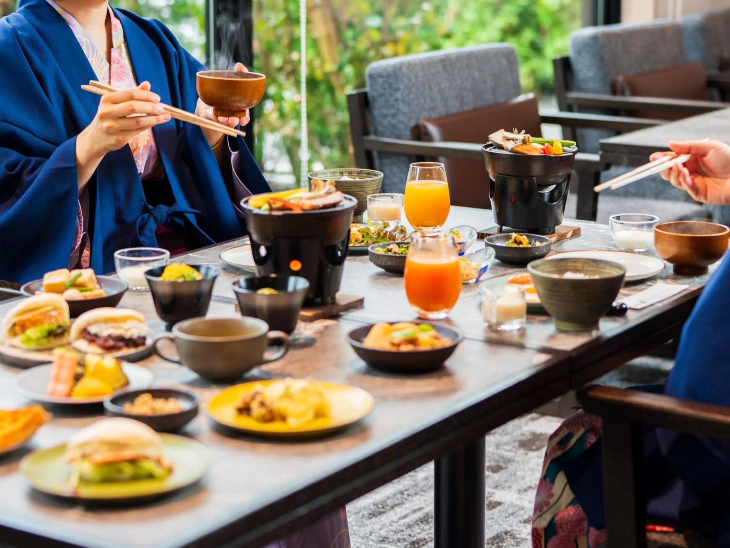 Breakfast in Grandvrio Hotel Tamba Sasayama Wakura - ROUTE INN HOTELS -