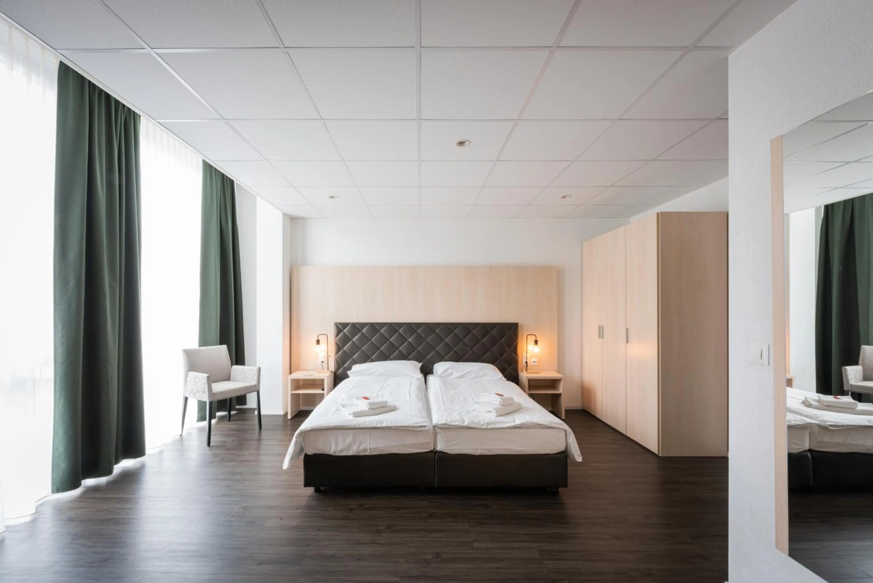 Bed in Los Lorentes Hotel Bern Airport