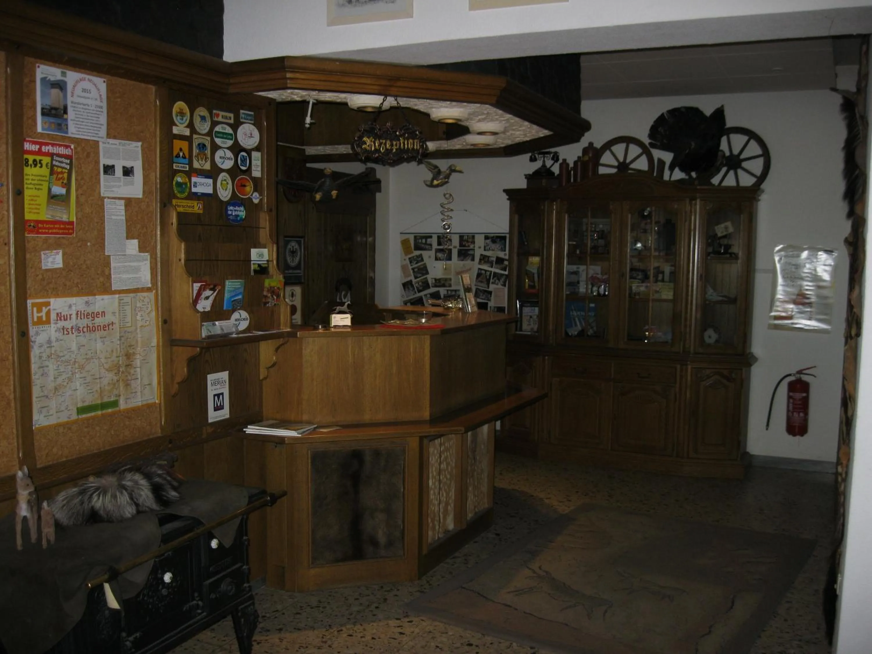 Lobby or reception in Jagdhaus Weber