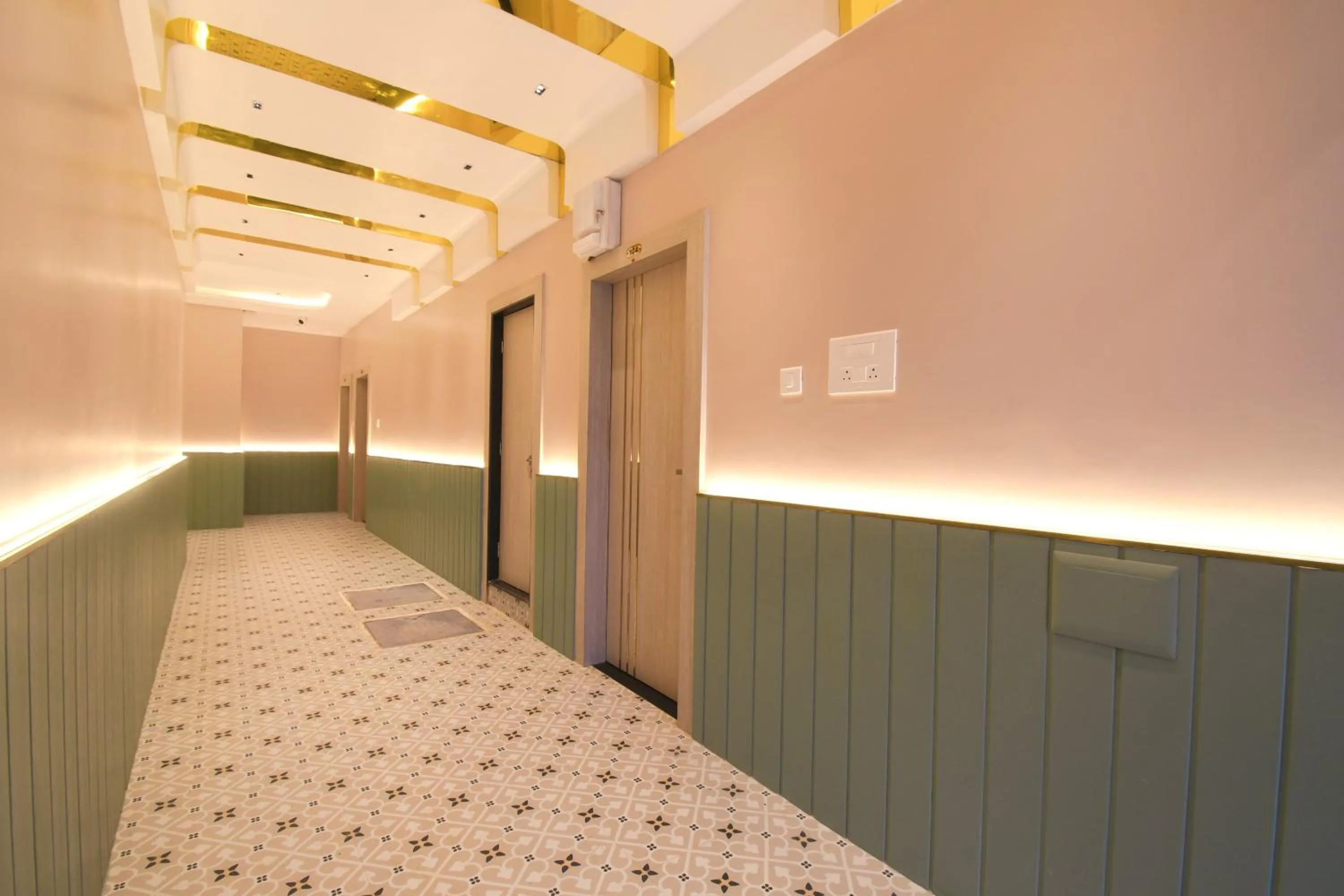 Bed in Hotel Sai Swastik