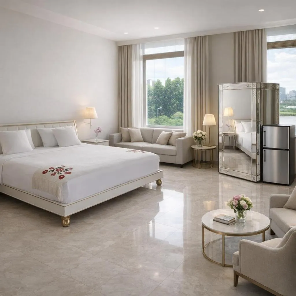 Bed in Hotel The TeO International Near Delhi AIRPORT