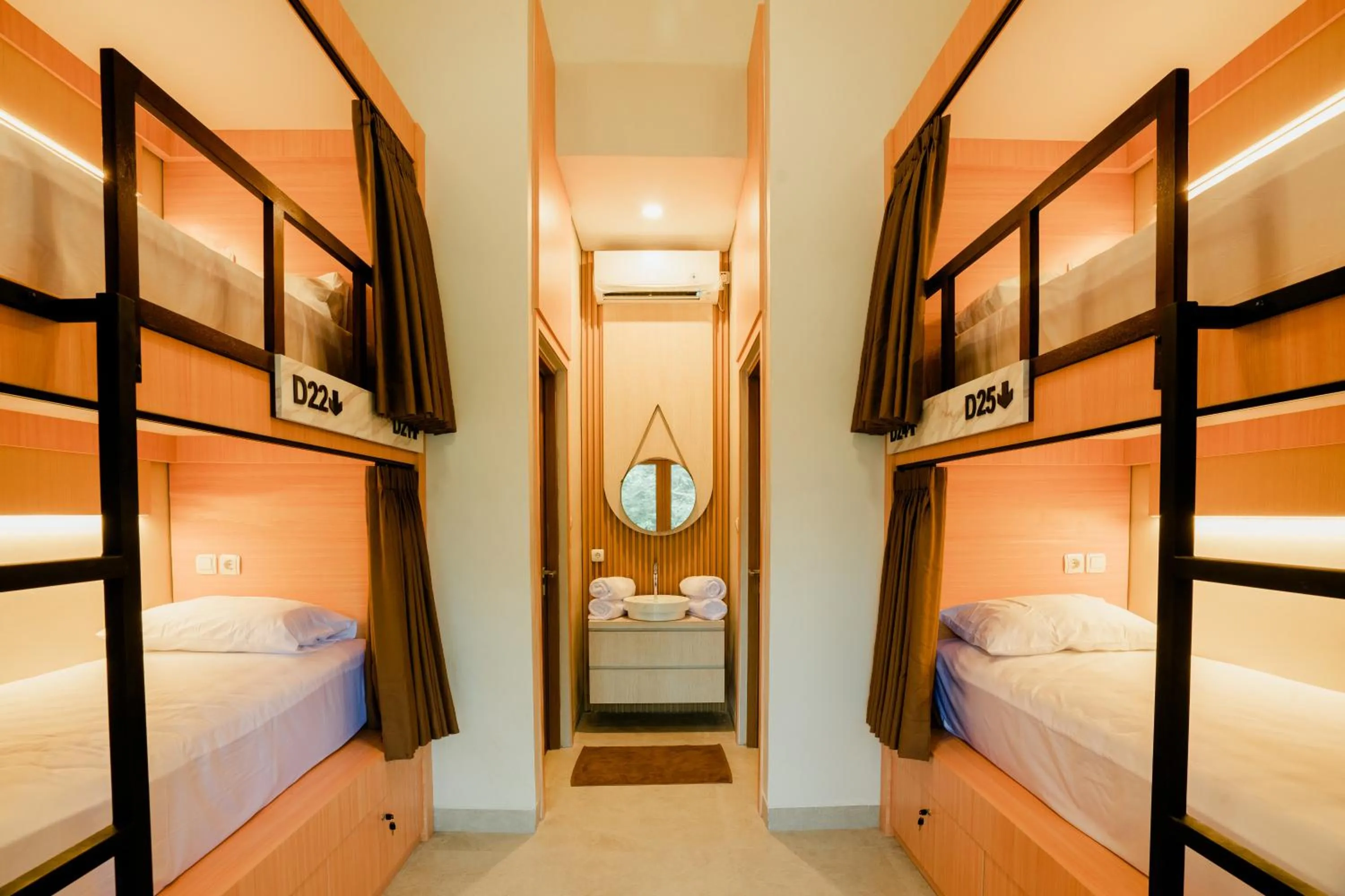 Bed in Wanaseta Guesthouse