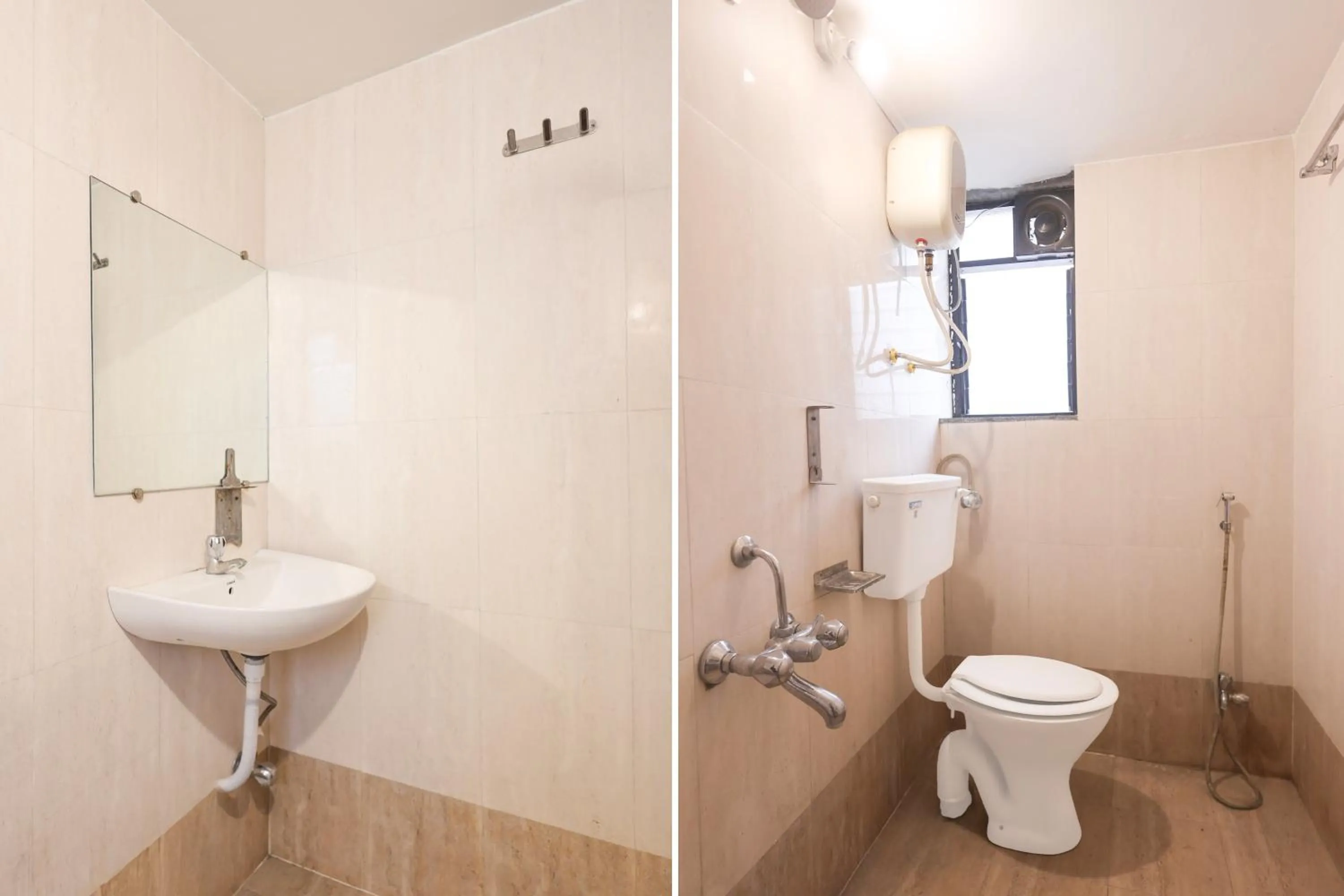 Bathroom in Collection O Nashik Bus Station Formerly Hotel Saubhagya Inn